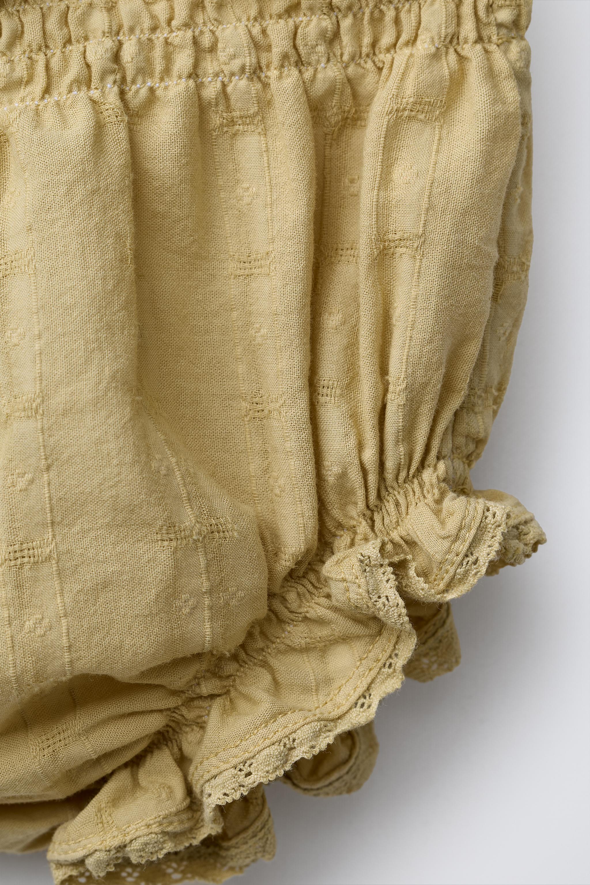 EMBROIDERED LACE PANTIES