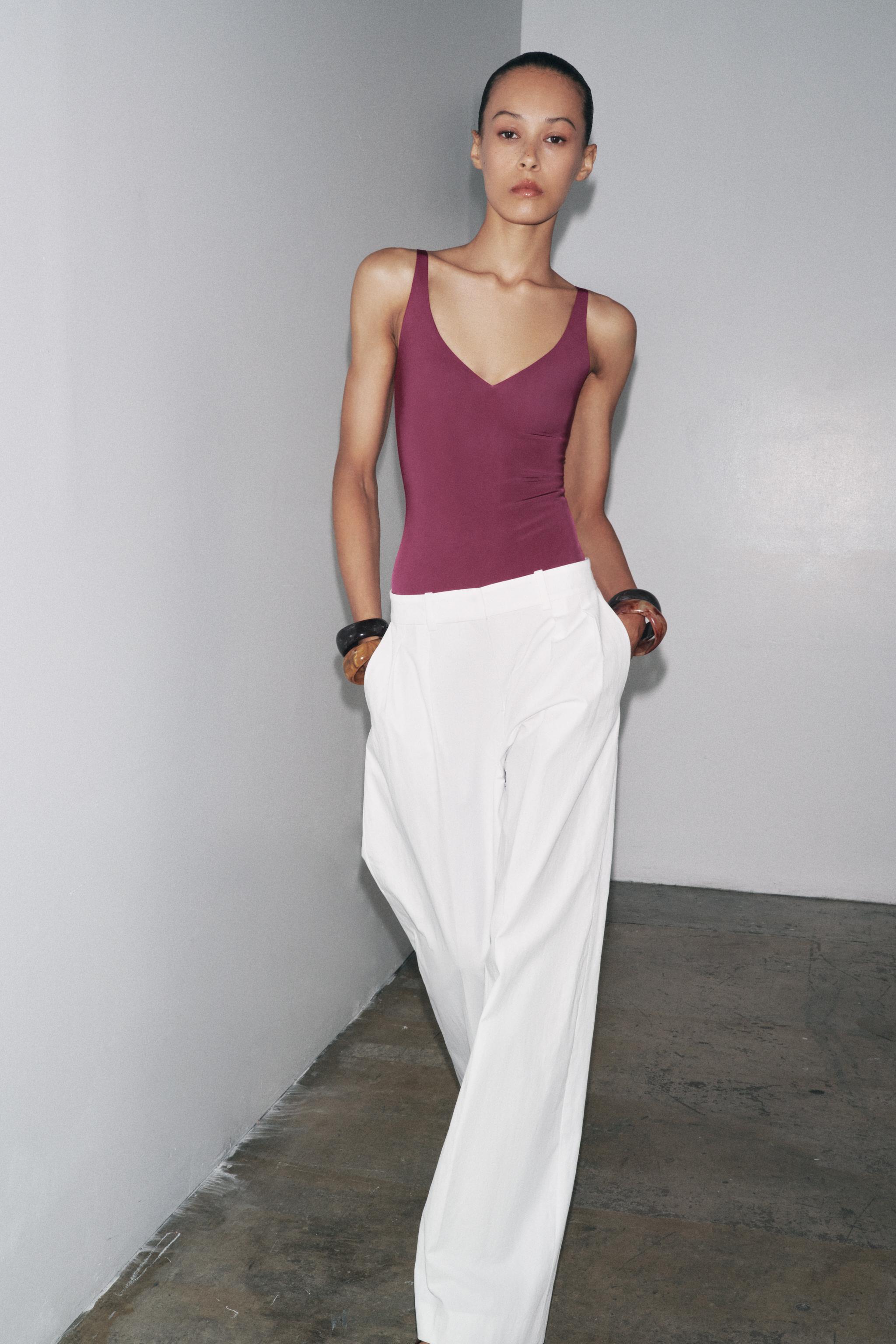 POLYAMIDE STRAPPY BODYSUIT