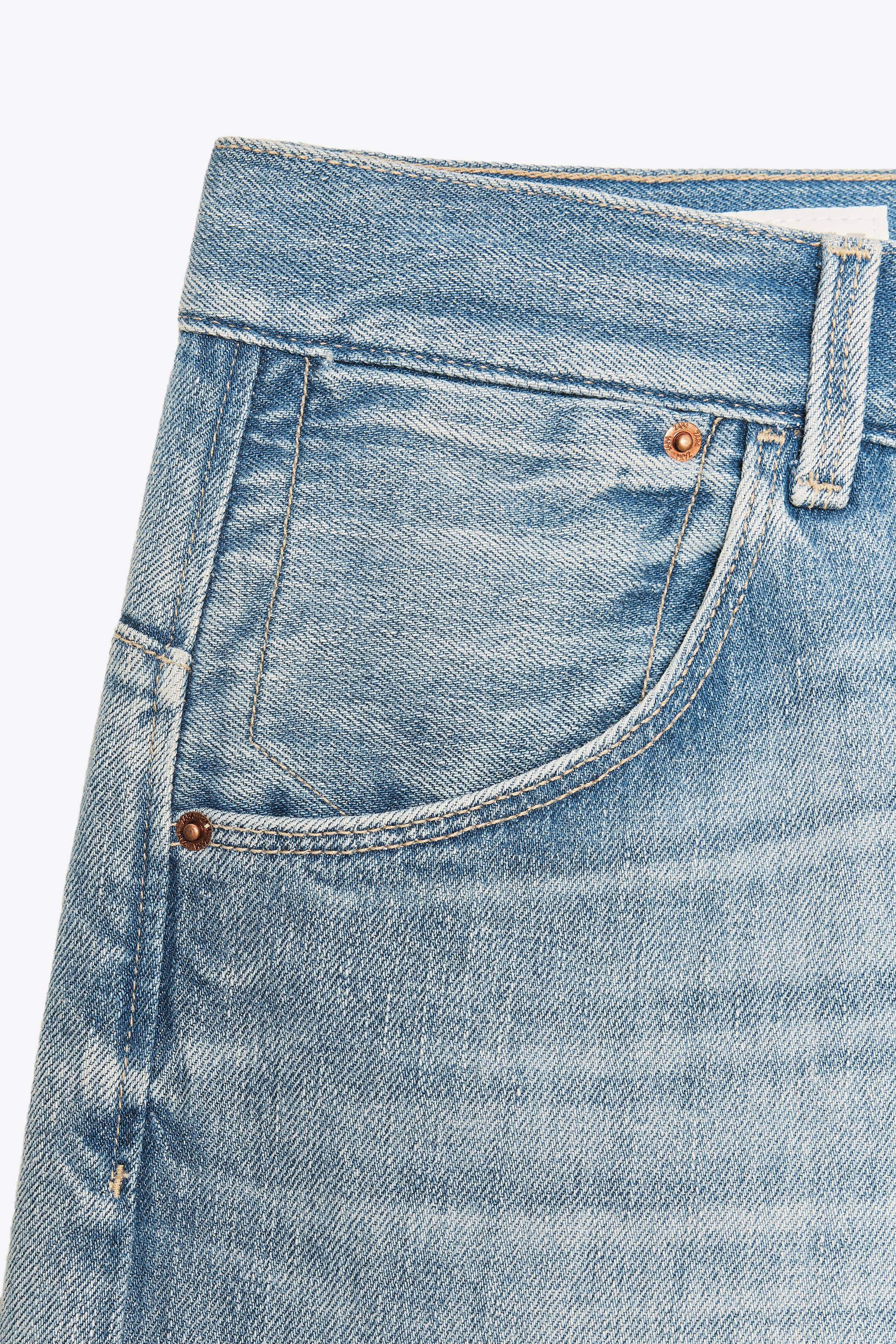 TRF MID-RISE STRAIGHT LEG BELT LOOP JEANS