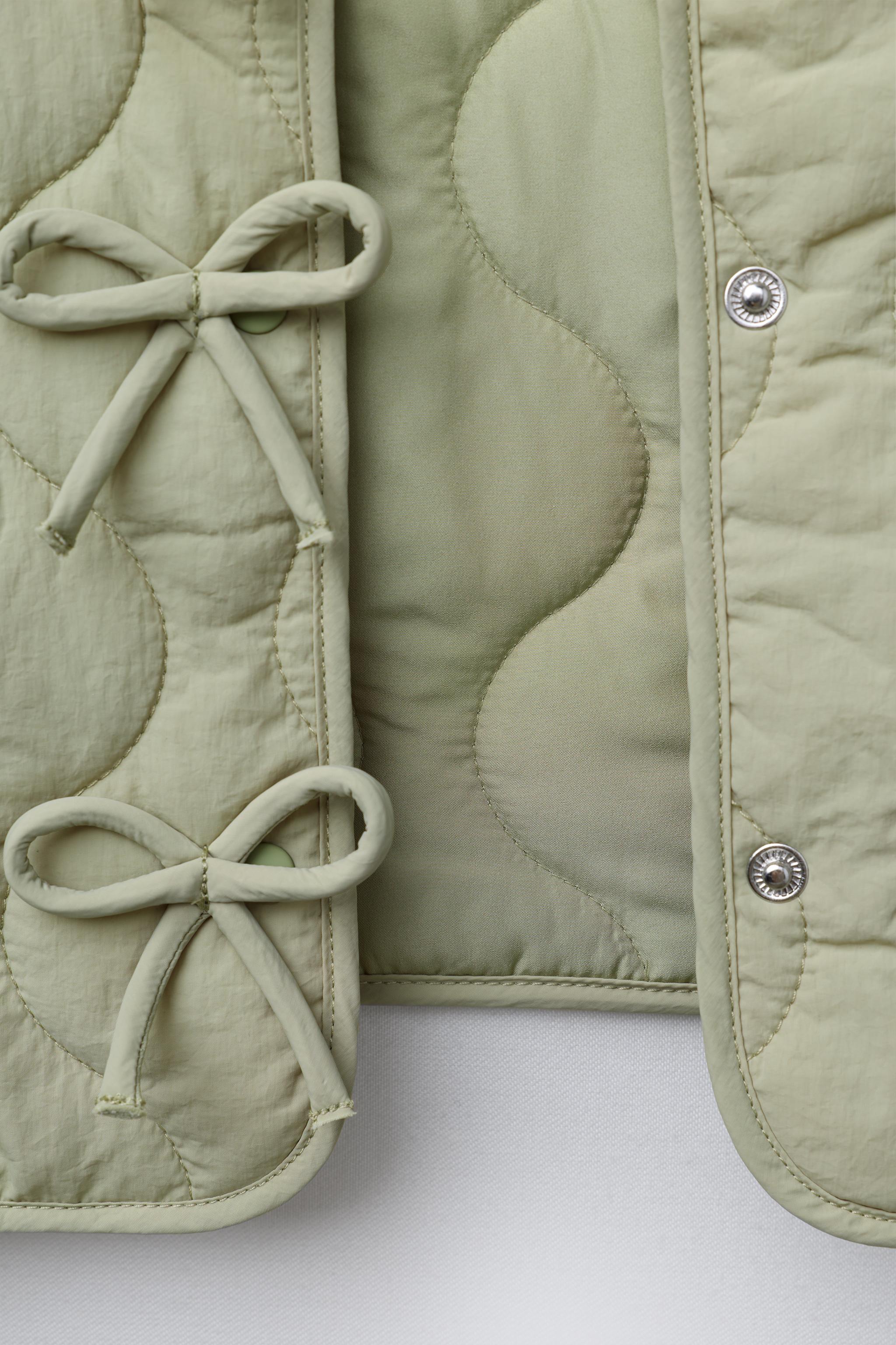 BOW PADDED JACKET