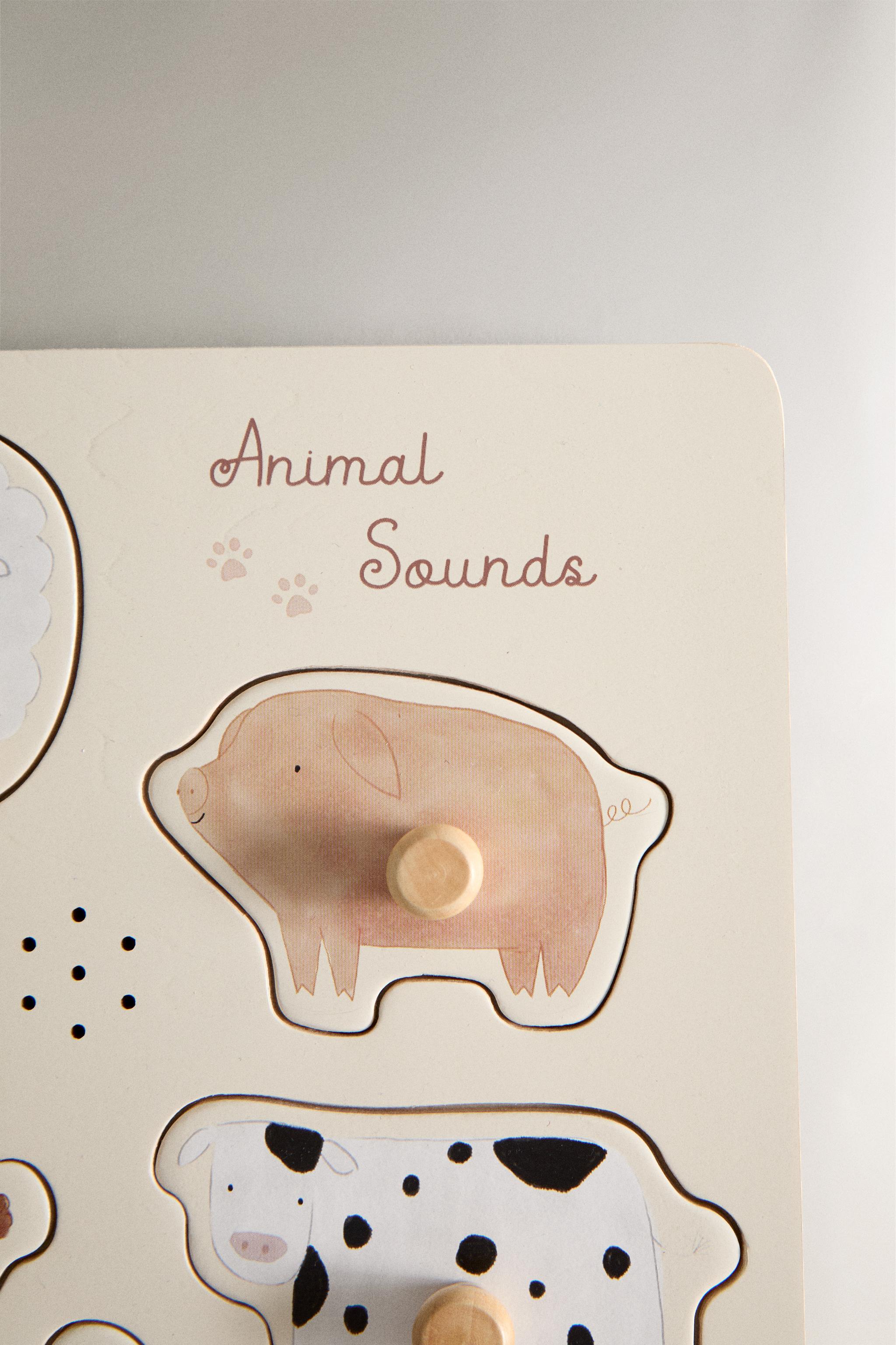 CHILDREN’S ANIMAL SOUNDS PUZZLE