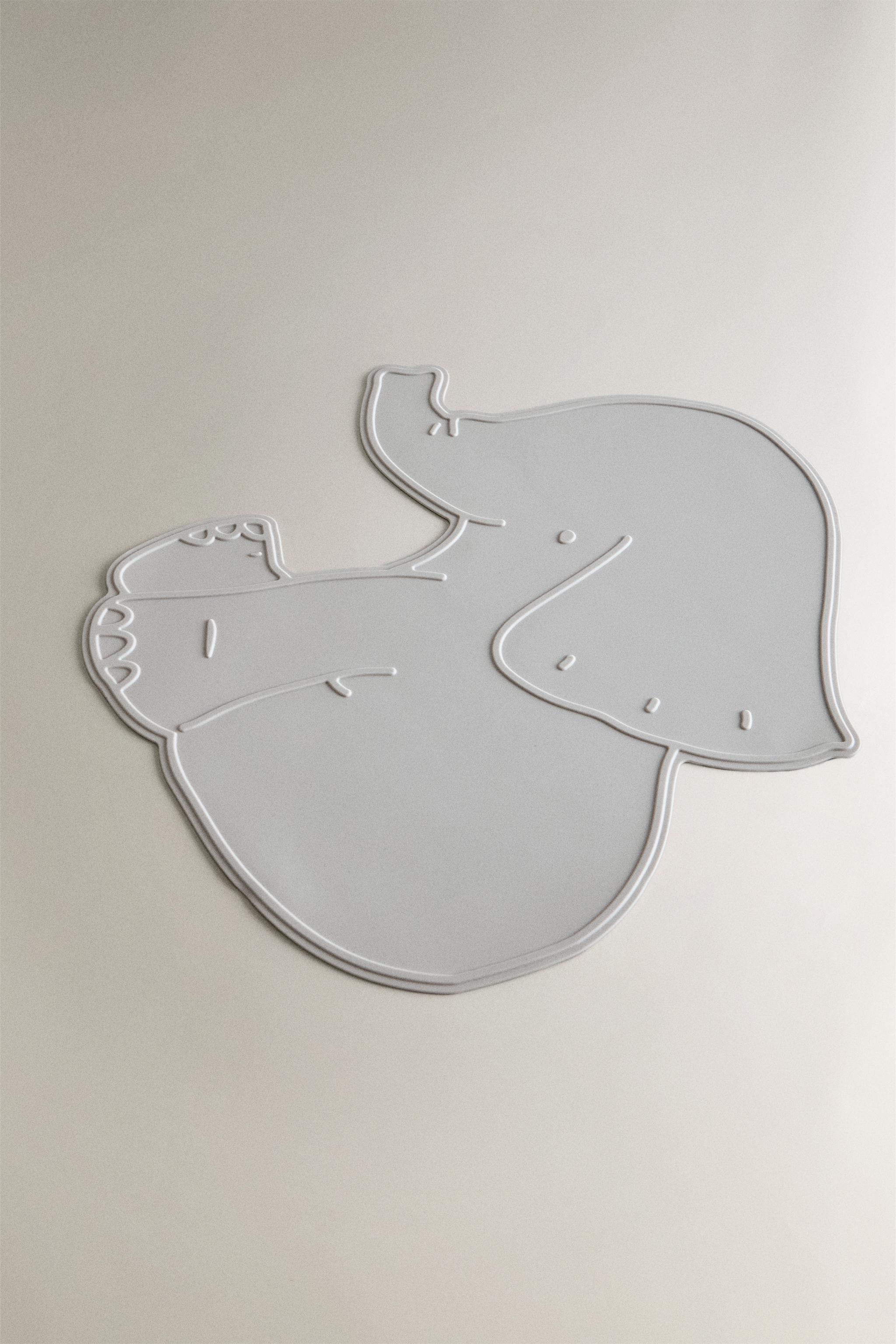 CHILDREN'S SILICONE ELEPHANT PLACEMAT