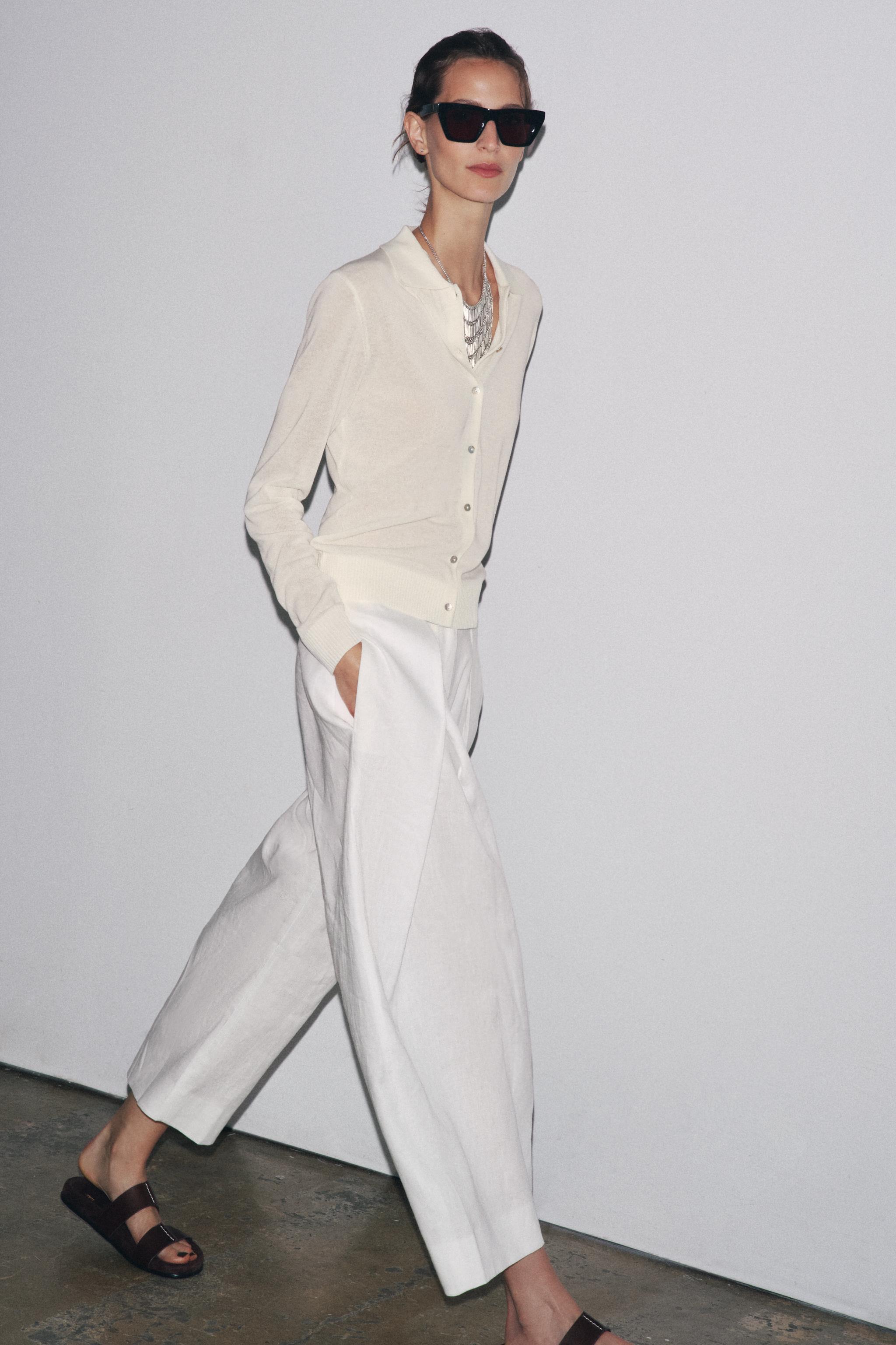 PLAIN KNIT POLO SHIRT