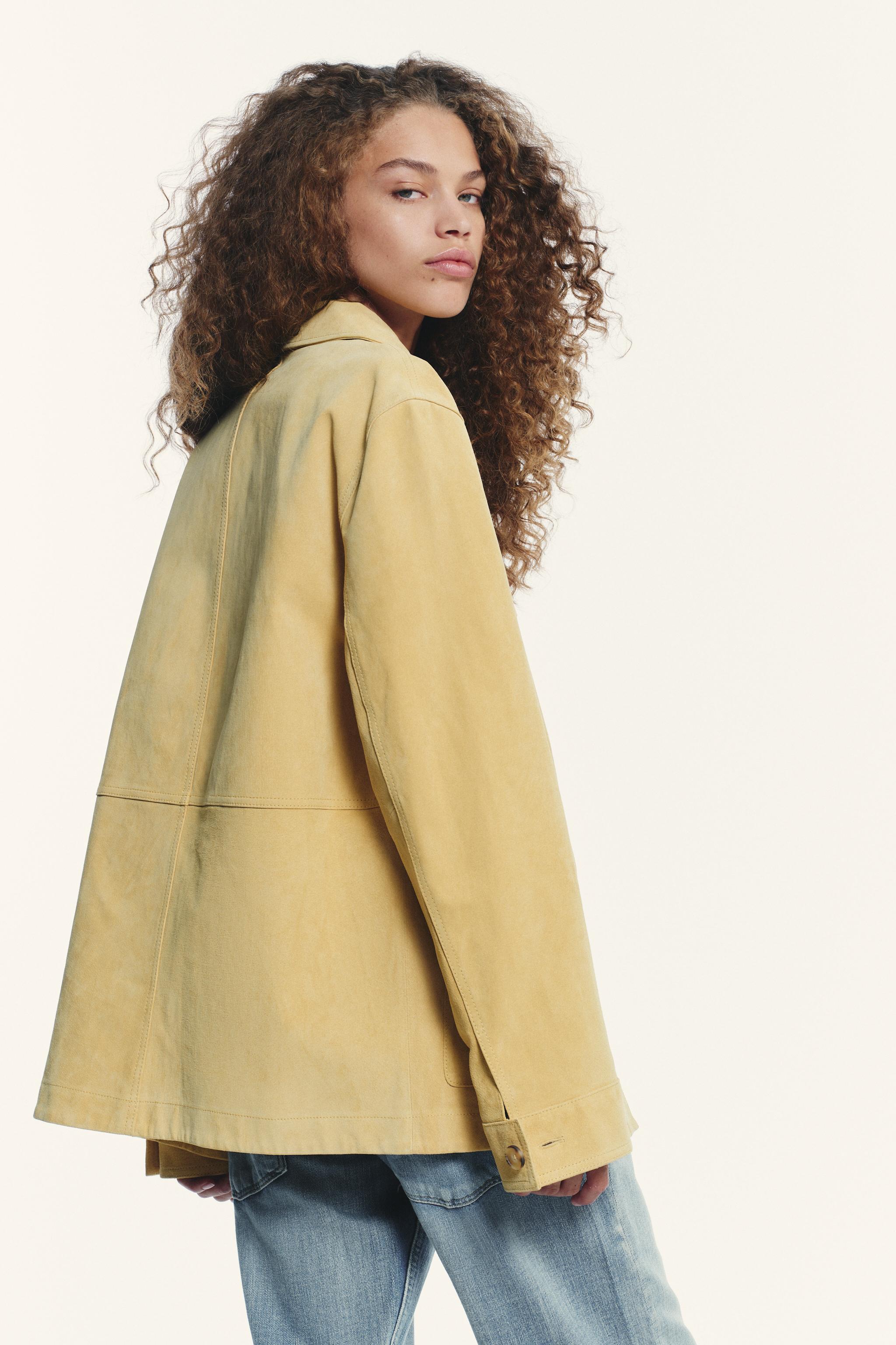 100% SUEDE LEATHER JACKET