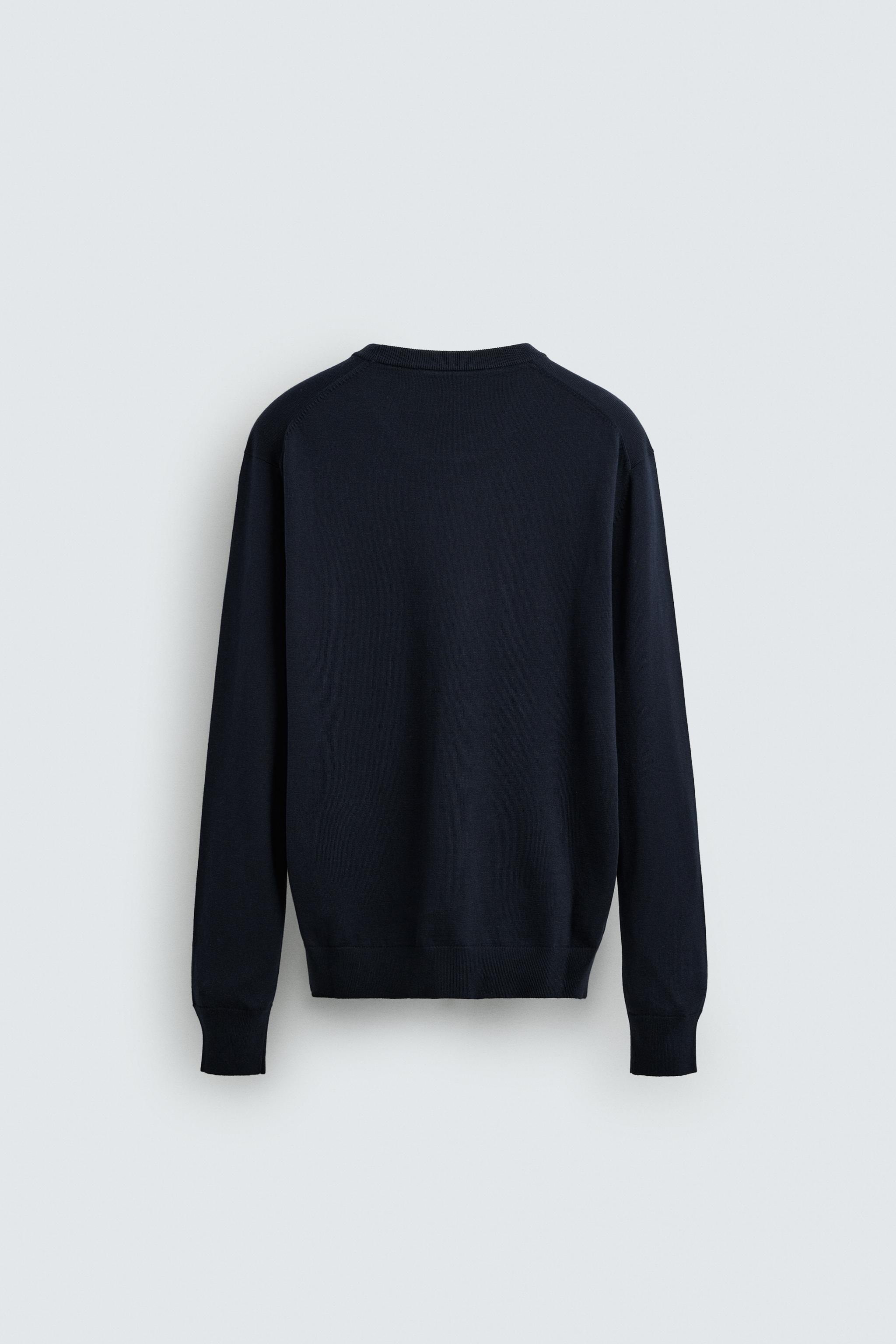 COTTON TEXTURED SWEATER