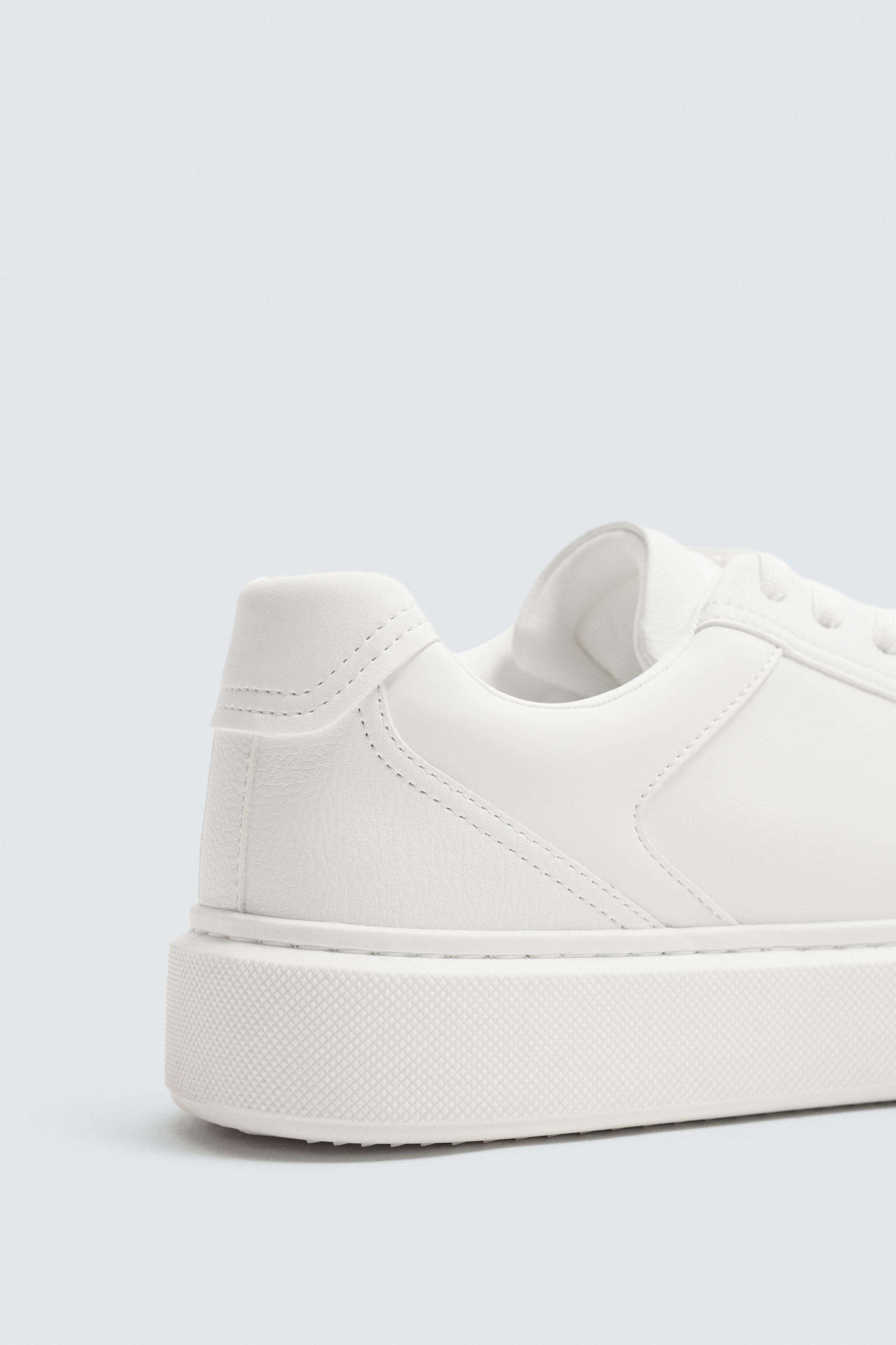 MONOCHROME THICK-SOLED SNEAKERS