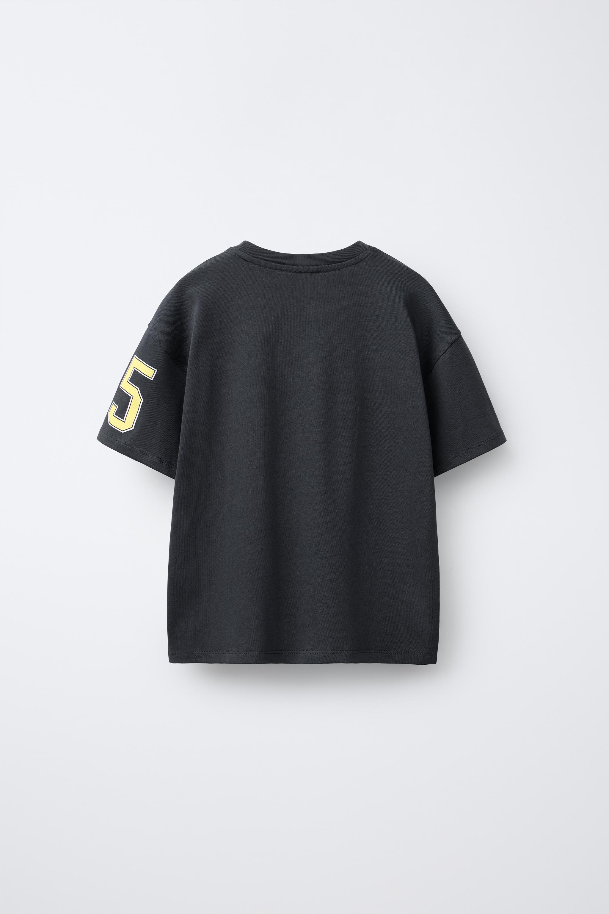 NUMBER PRINT T-SHIRT