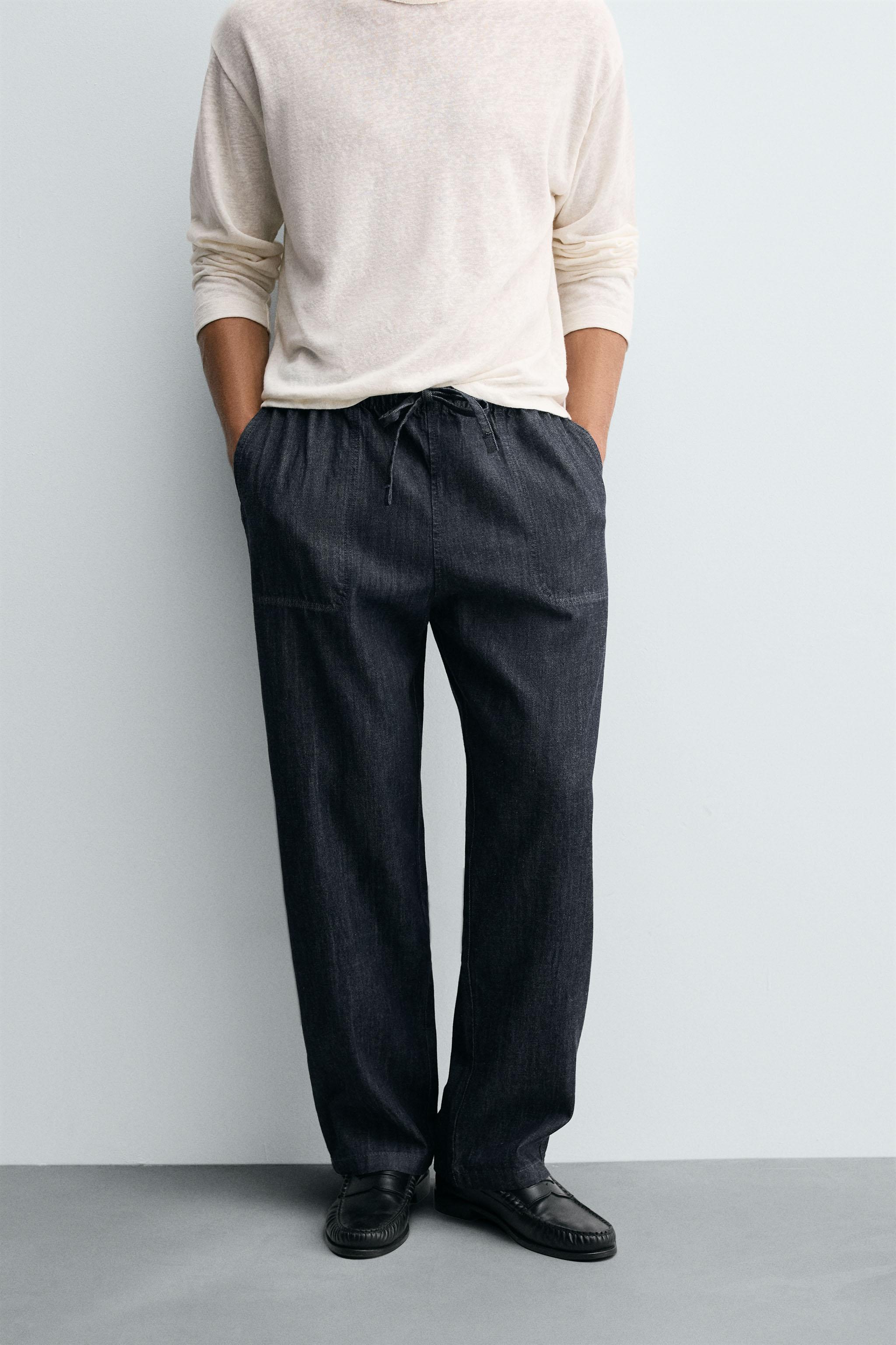 RELAXED FIT JOGGER JEANS