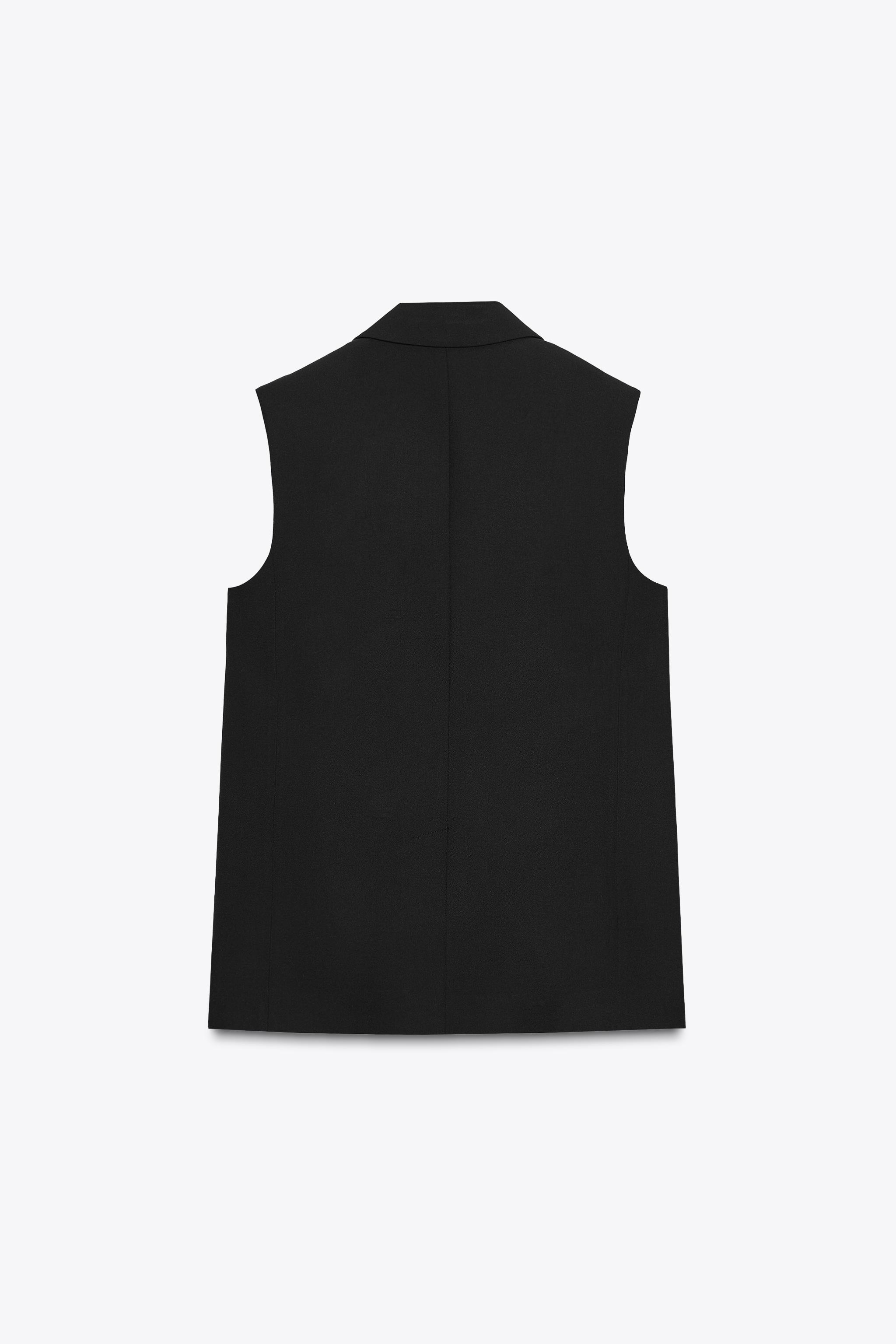ZW COLLECTION OVERSIZED DOUBLE-BREASTED VEST