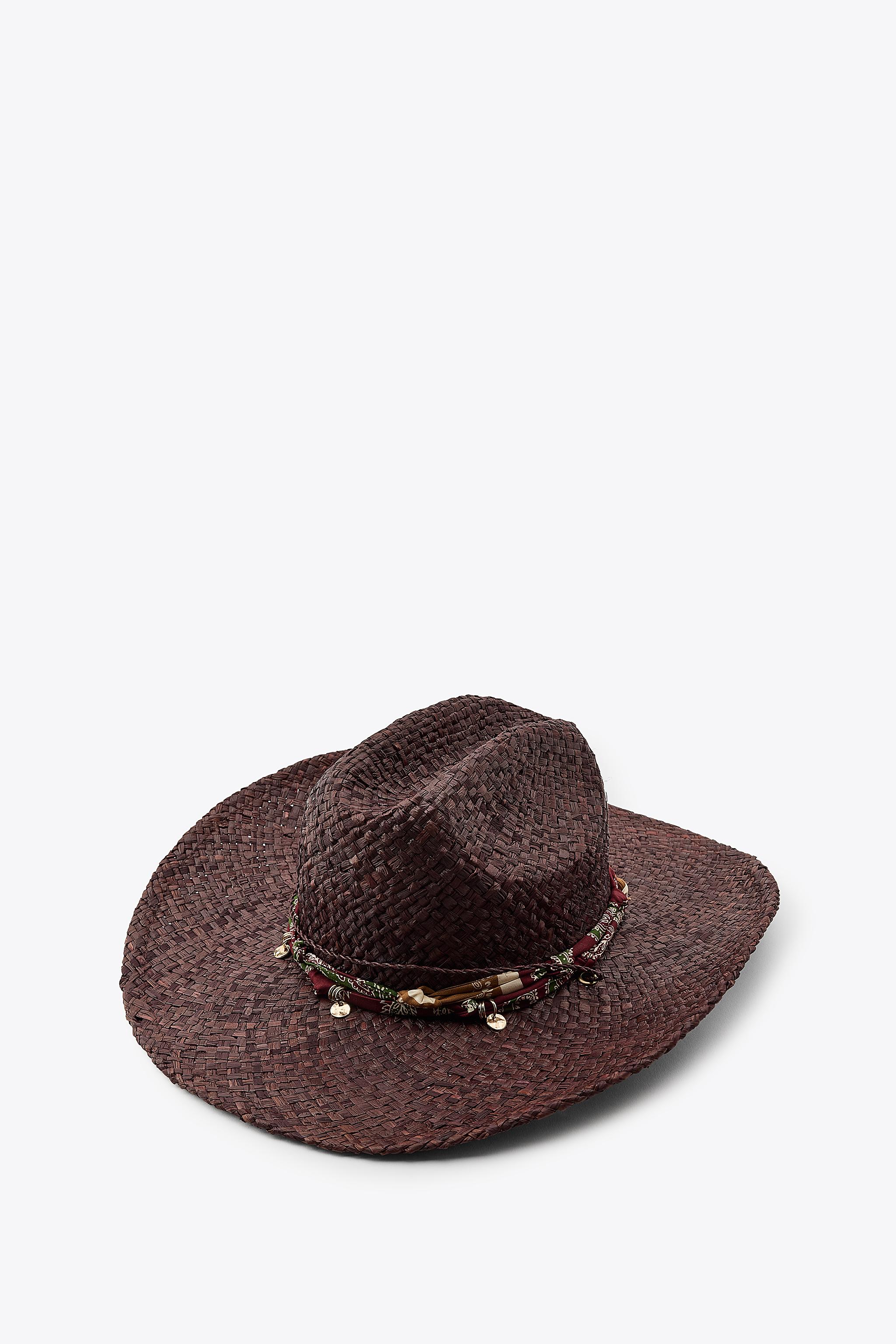 WOVEN COWBOY HAT