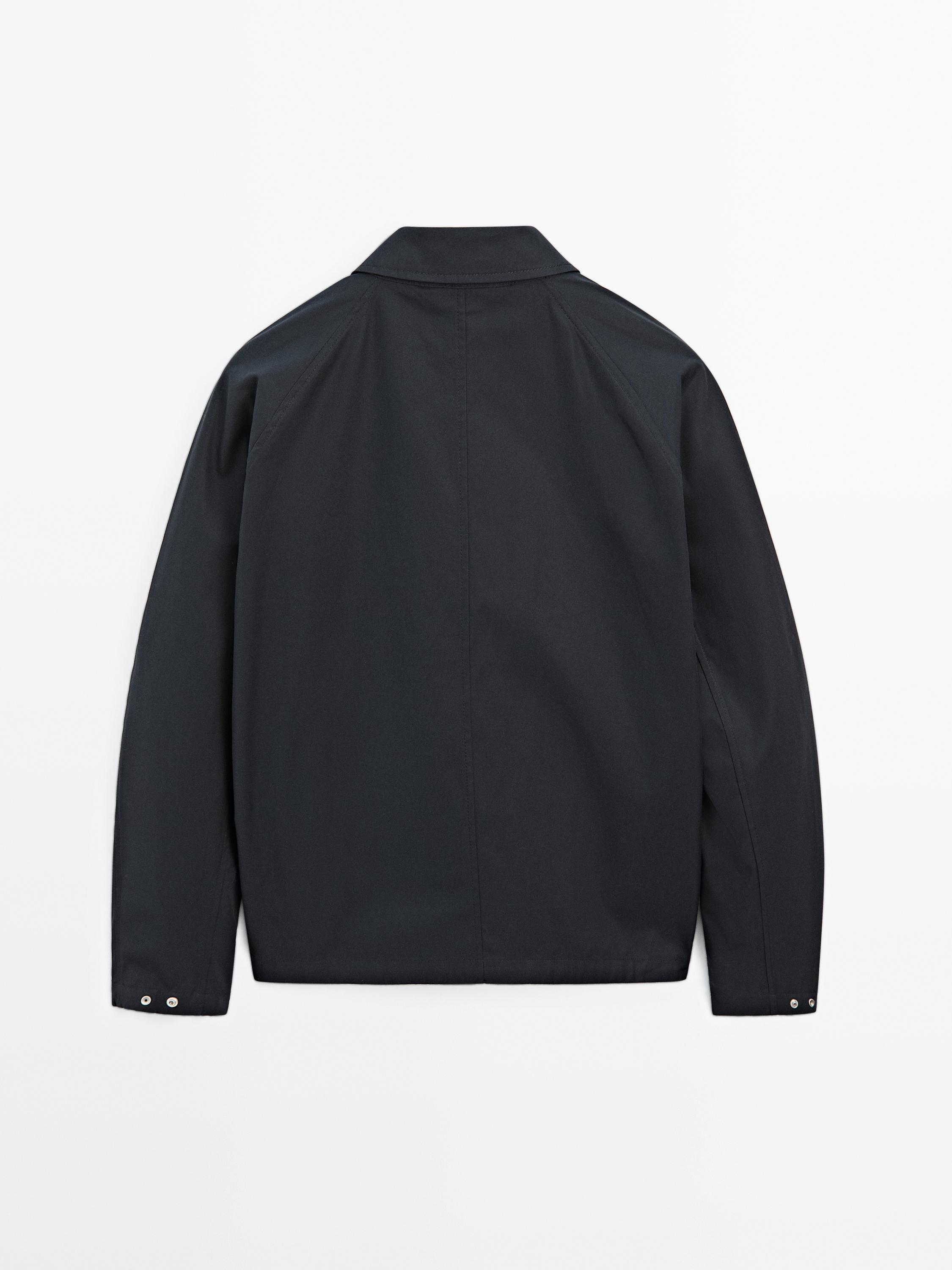 Water-repellent 100% cotton jacket
