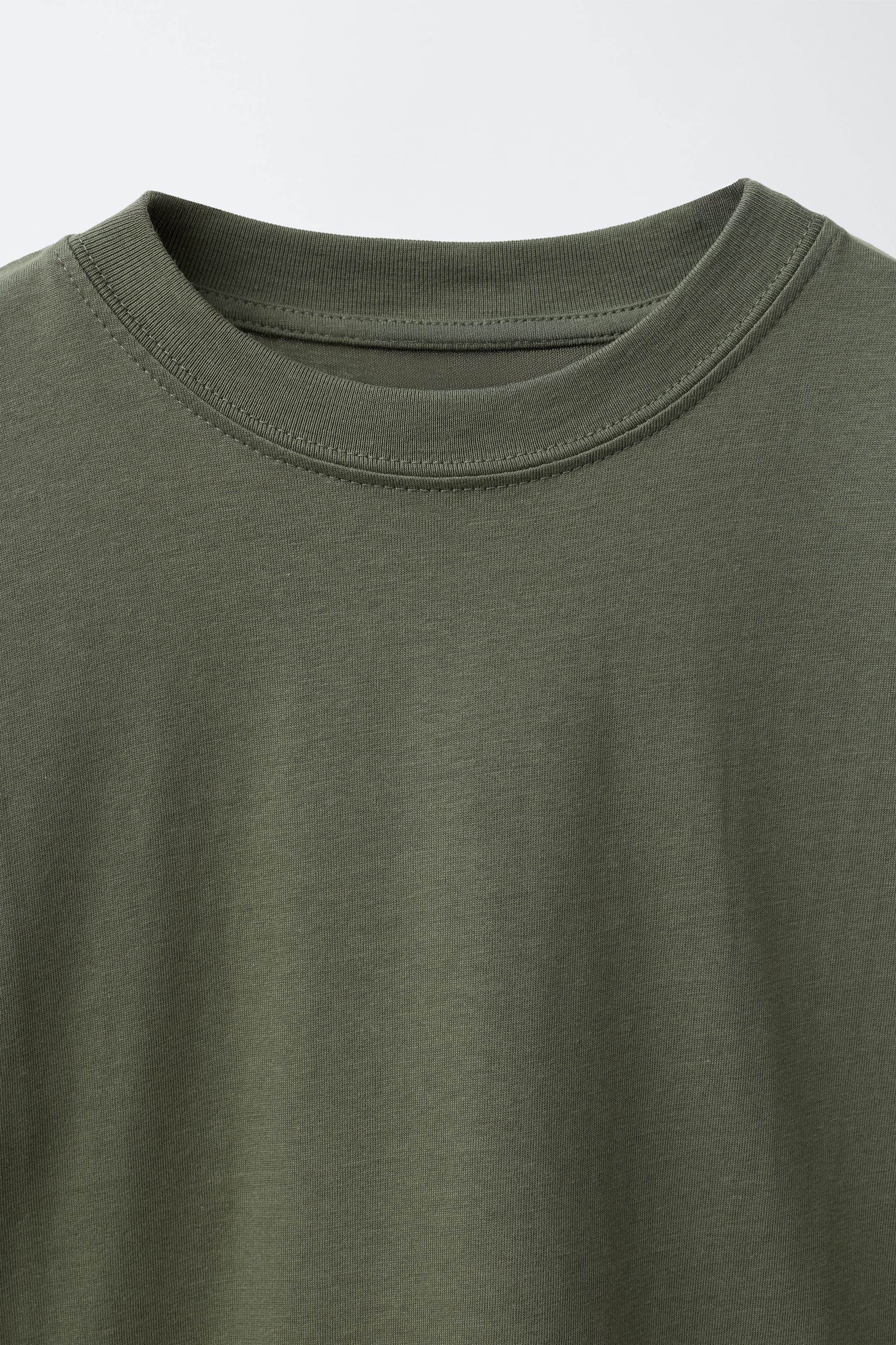 THREE-PACK OF SOLID AND STRIPED T-SHIRTS