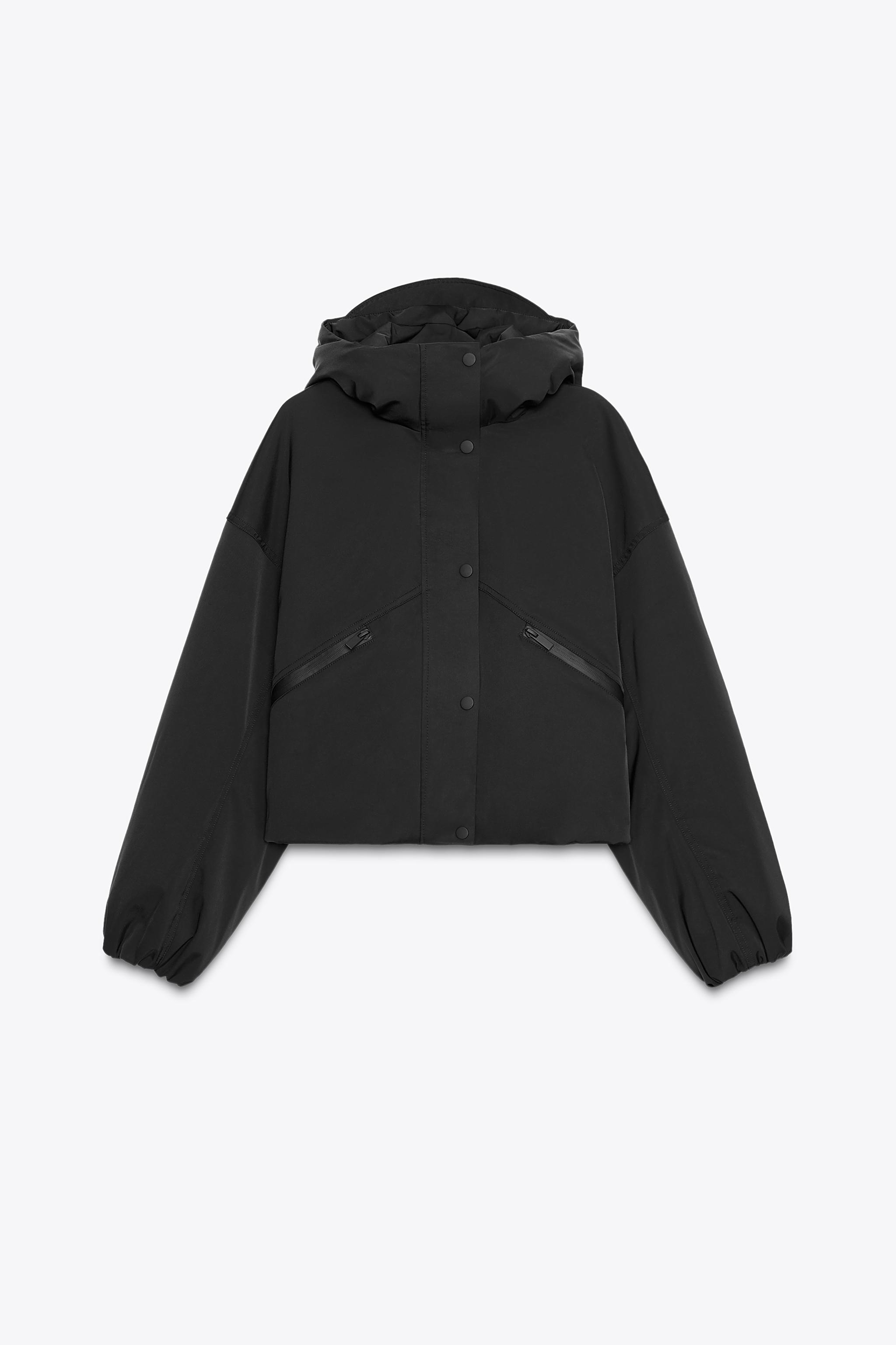 WATER REPELLENT WINDPROOF HOODIE JACKET