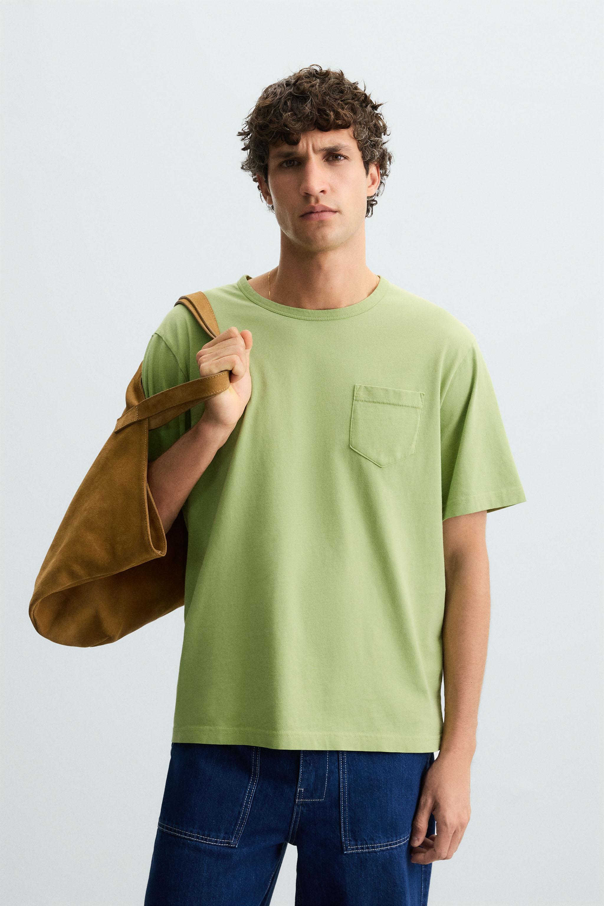 WASHED POCKET T-SHIRT