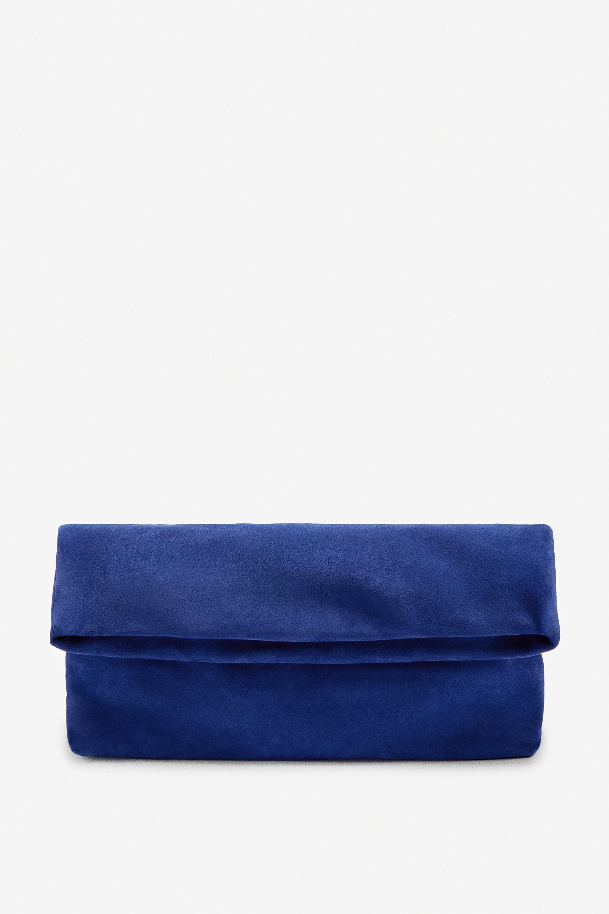 LIMITED EDITION MAXI SUEDE CLUTCH