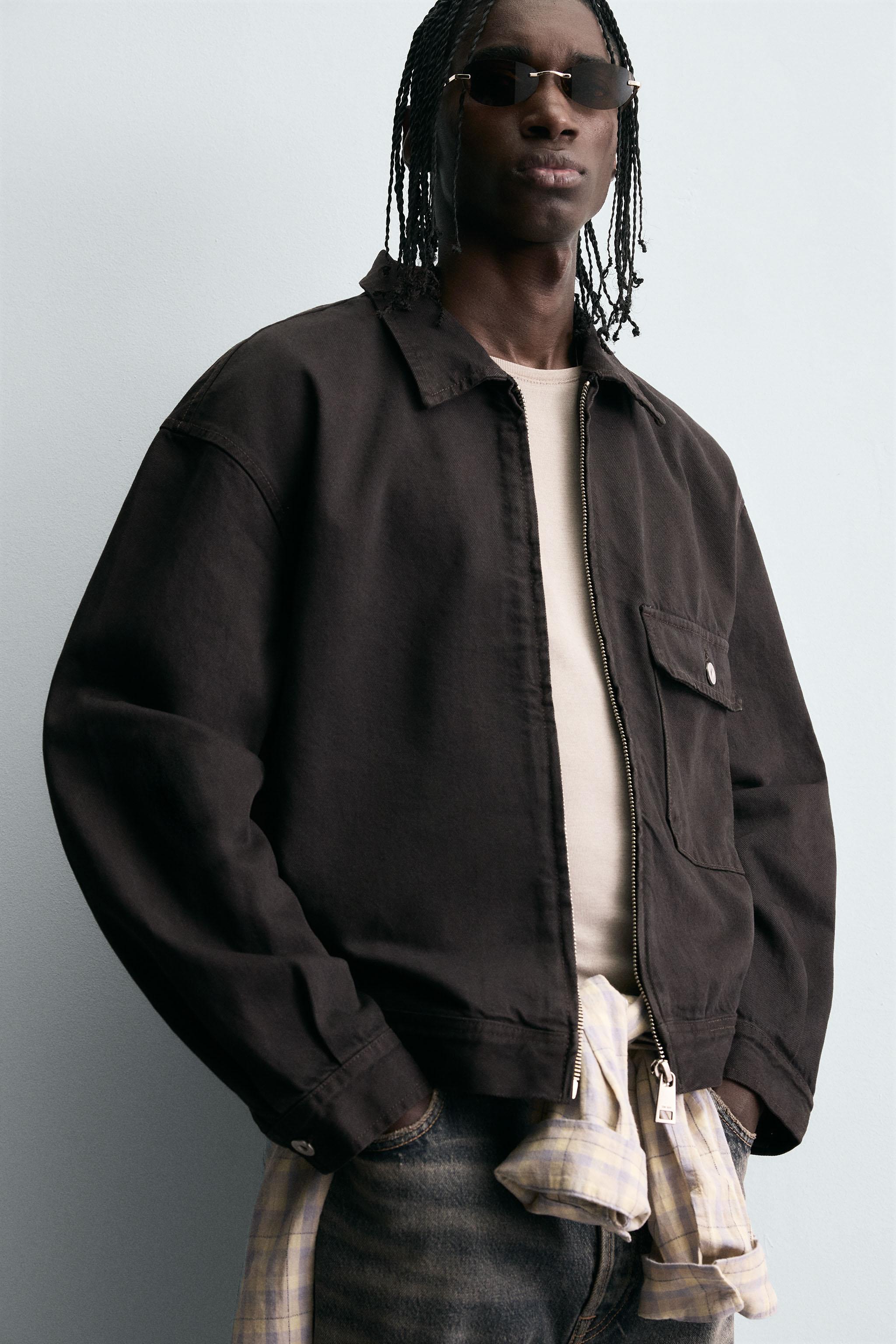 RELAXED FIT DENIM JACKET