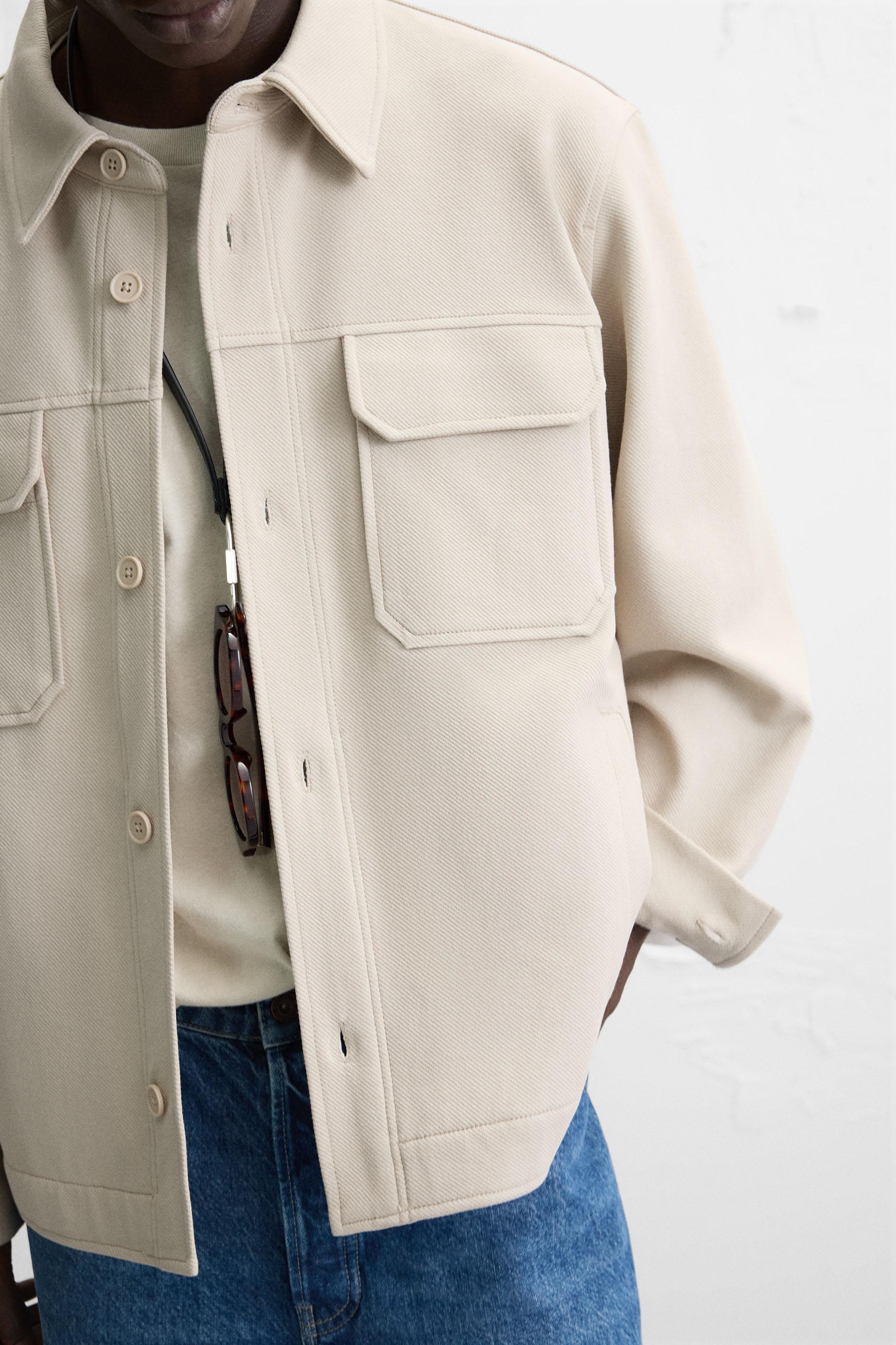 COMFORT TEXTURED OVERSHIRT