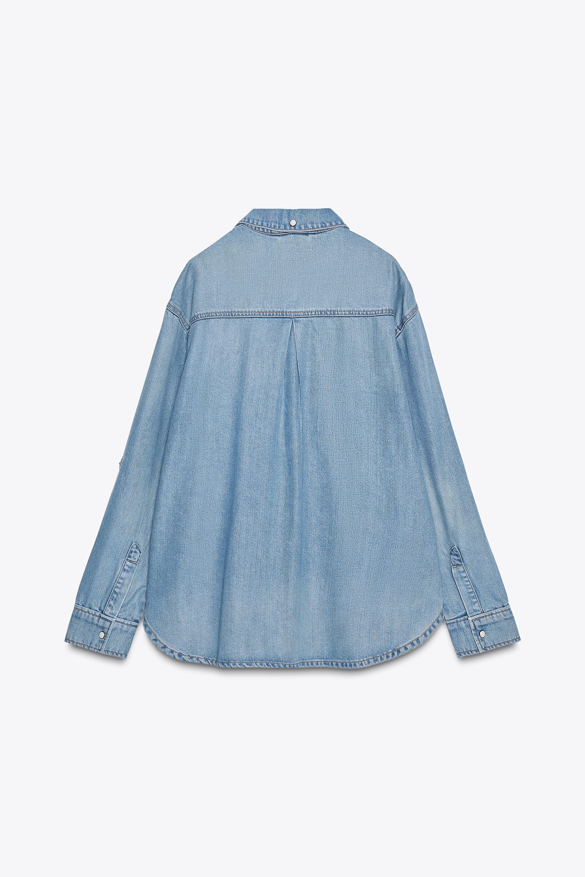 OVERSIZED DENIM SHIRT