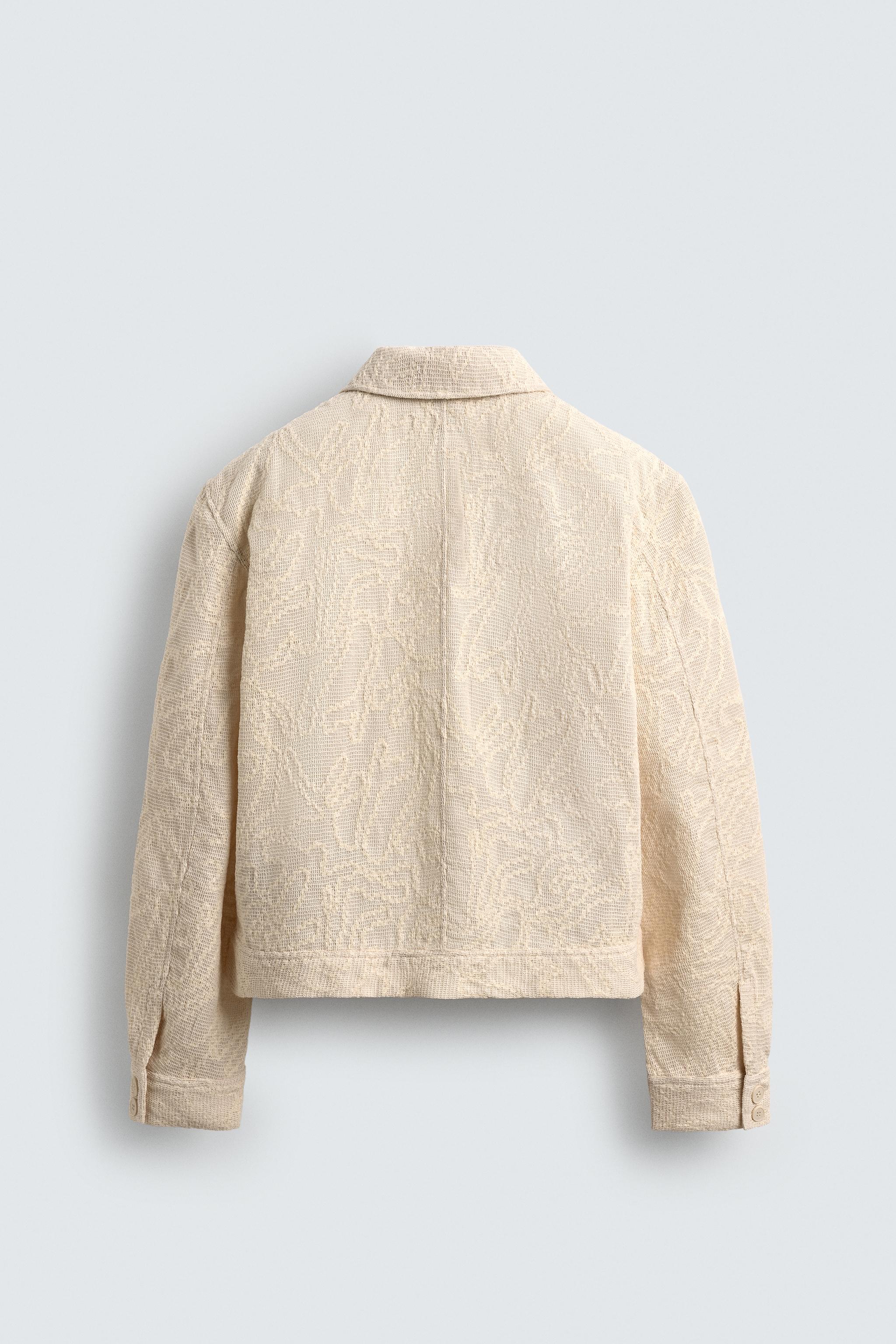 CROCHET TEXTURED JACKET