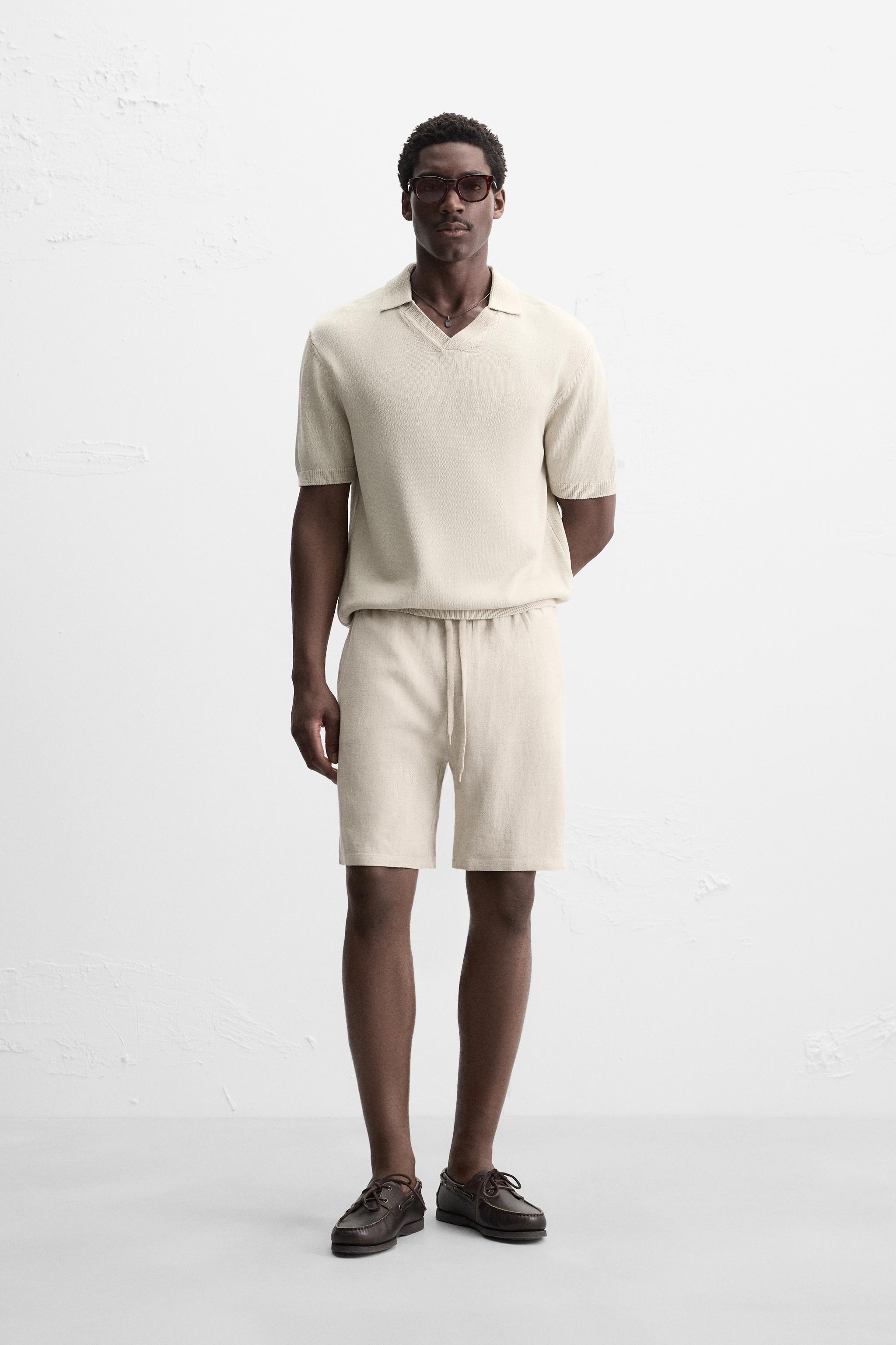 SHORTS WITH LINEN