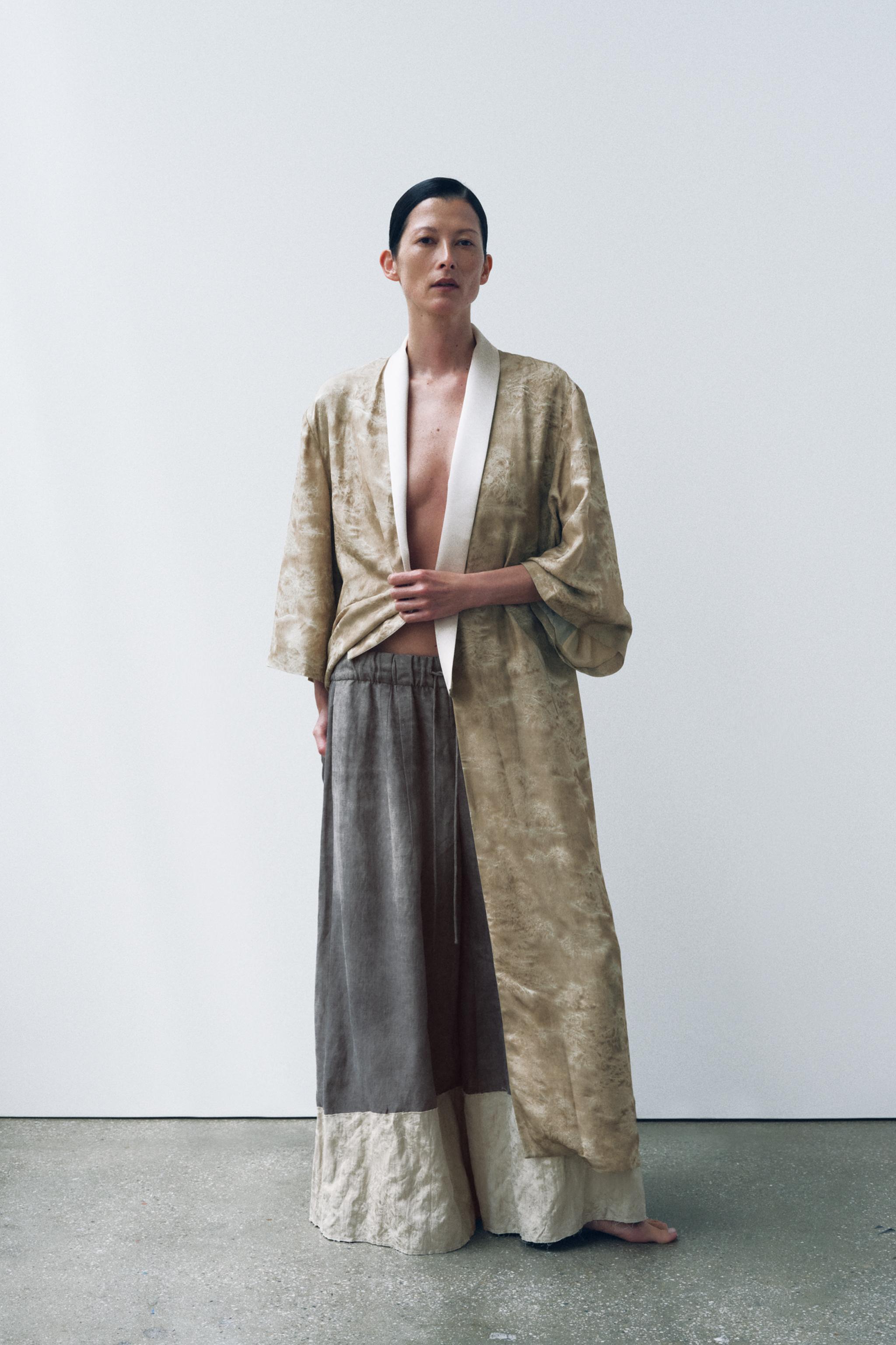 ZW COLLECTION PRINTED COAT