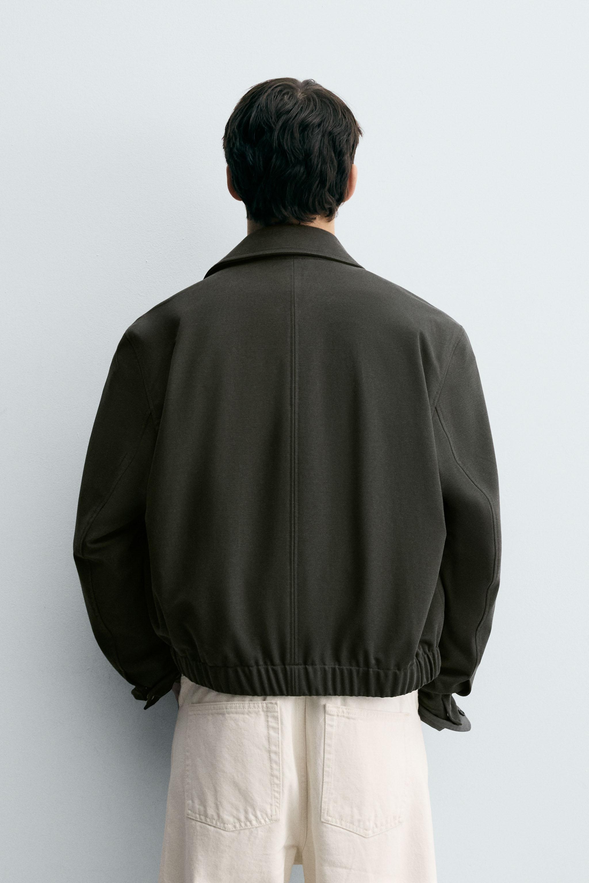 TEXTURED TWILL JACKET