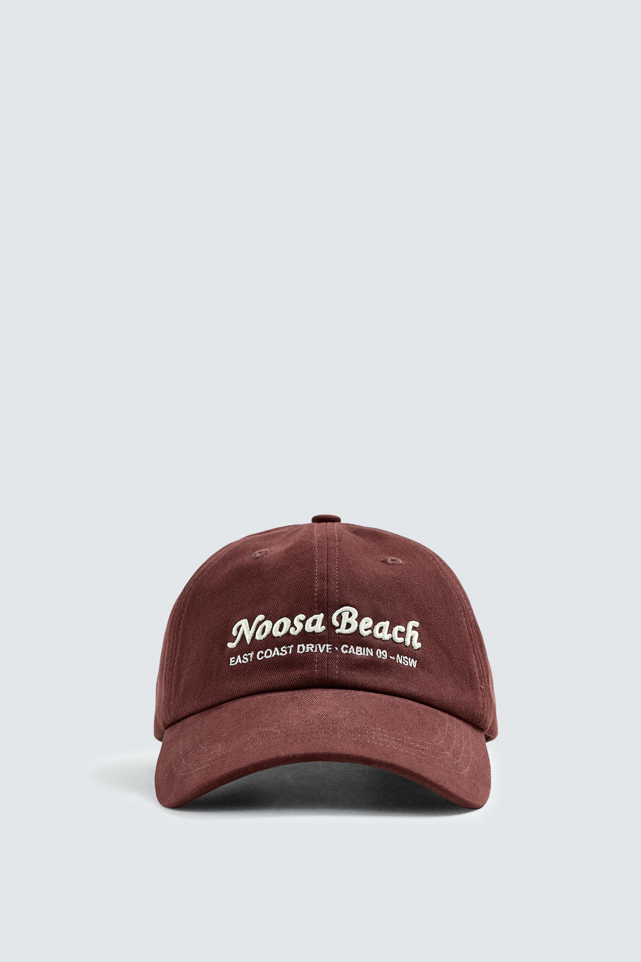 EMBROIDERED TEXT CAP
