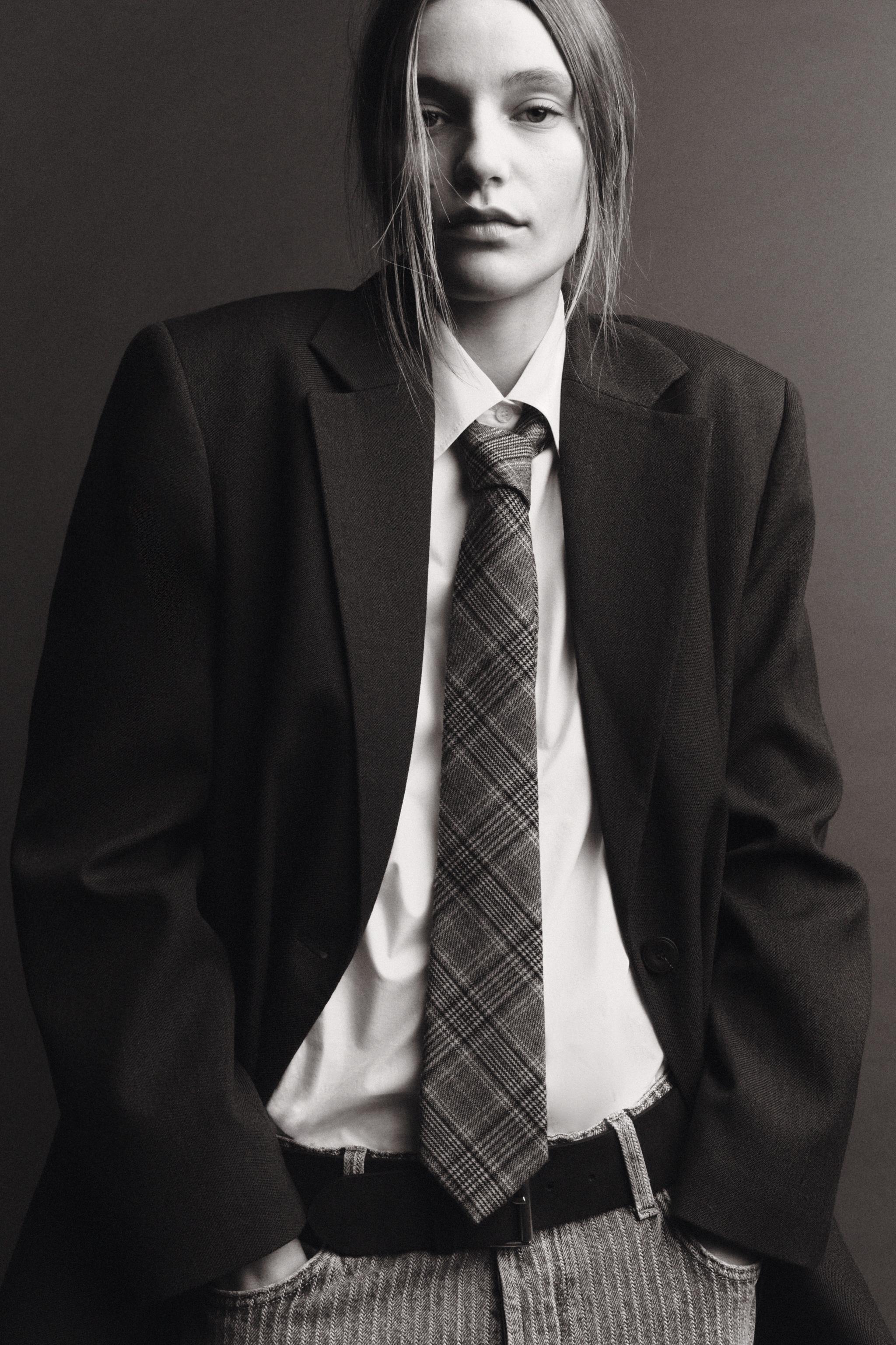 OVERSIZED WOOL BLAZER ZW COLLECTION