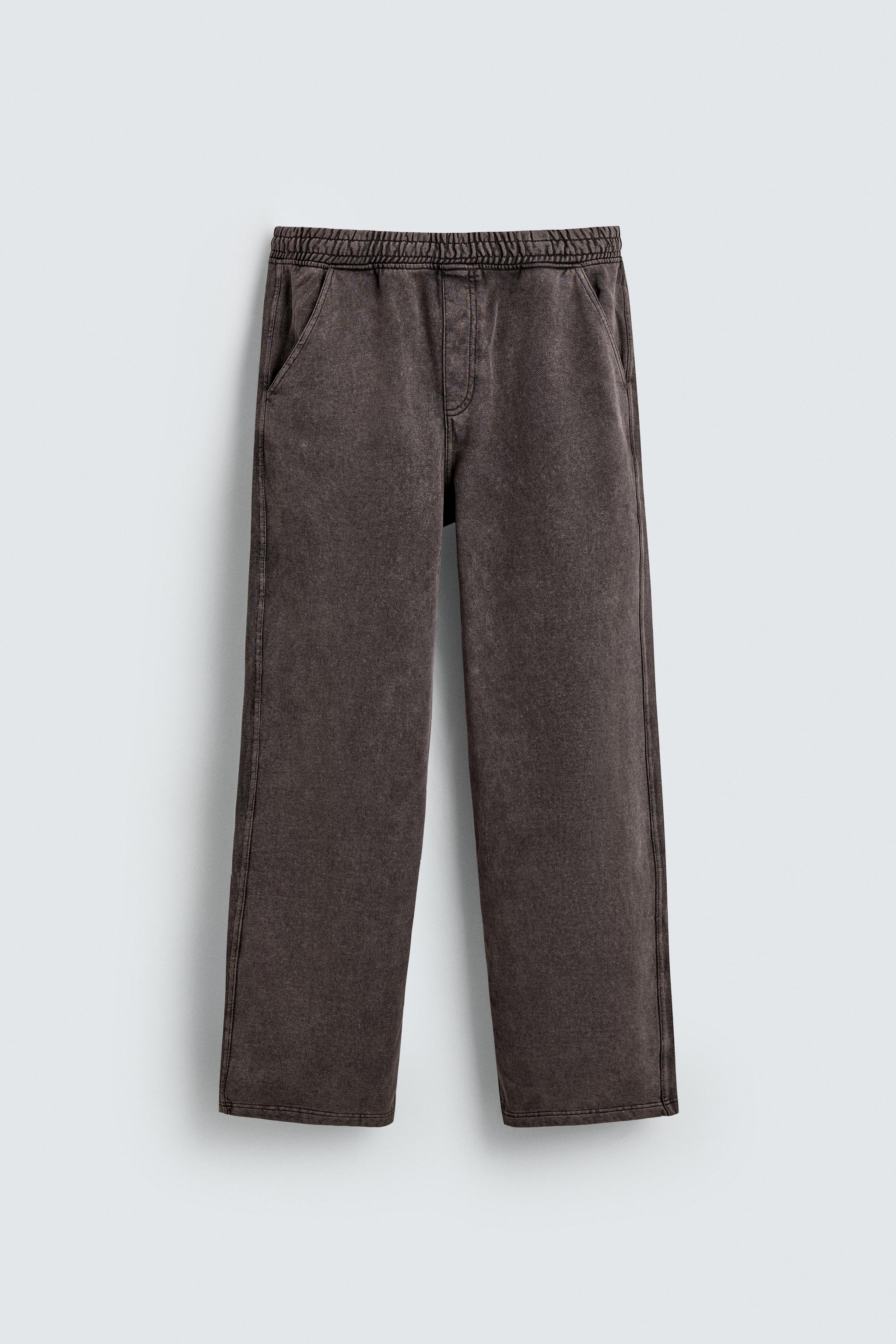 WASHED RELAXED FIT JOGGER PANTS