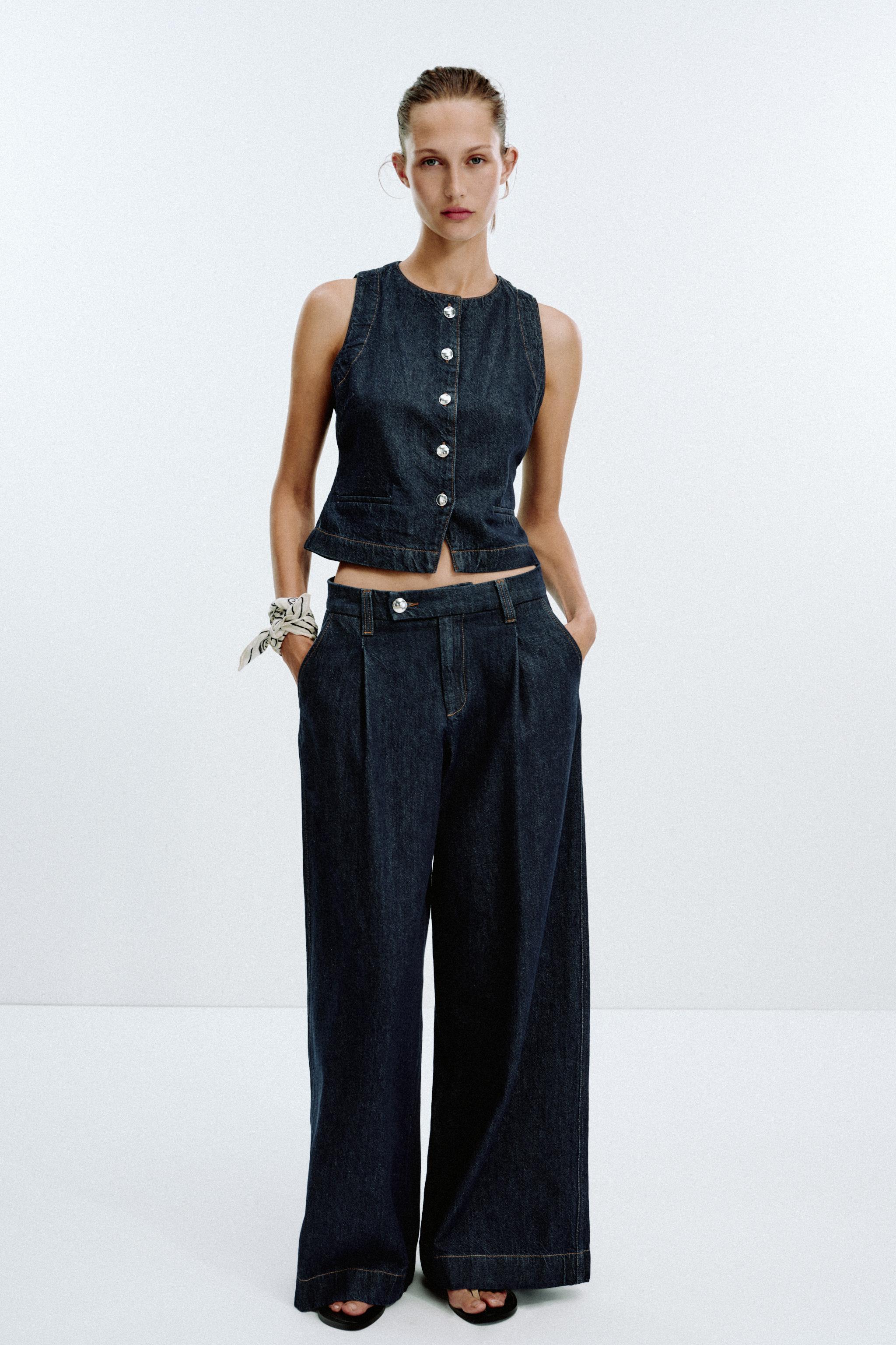 Z1975 MID-RISE WIDE LEG JEANS