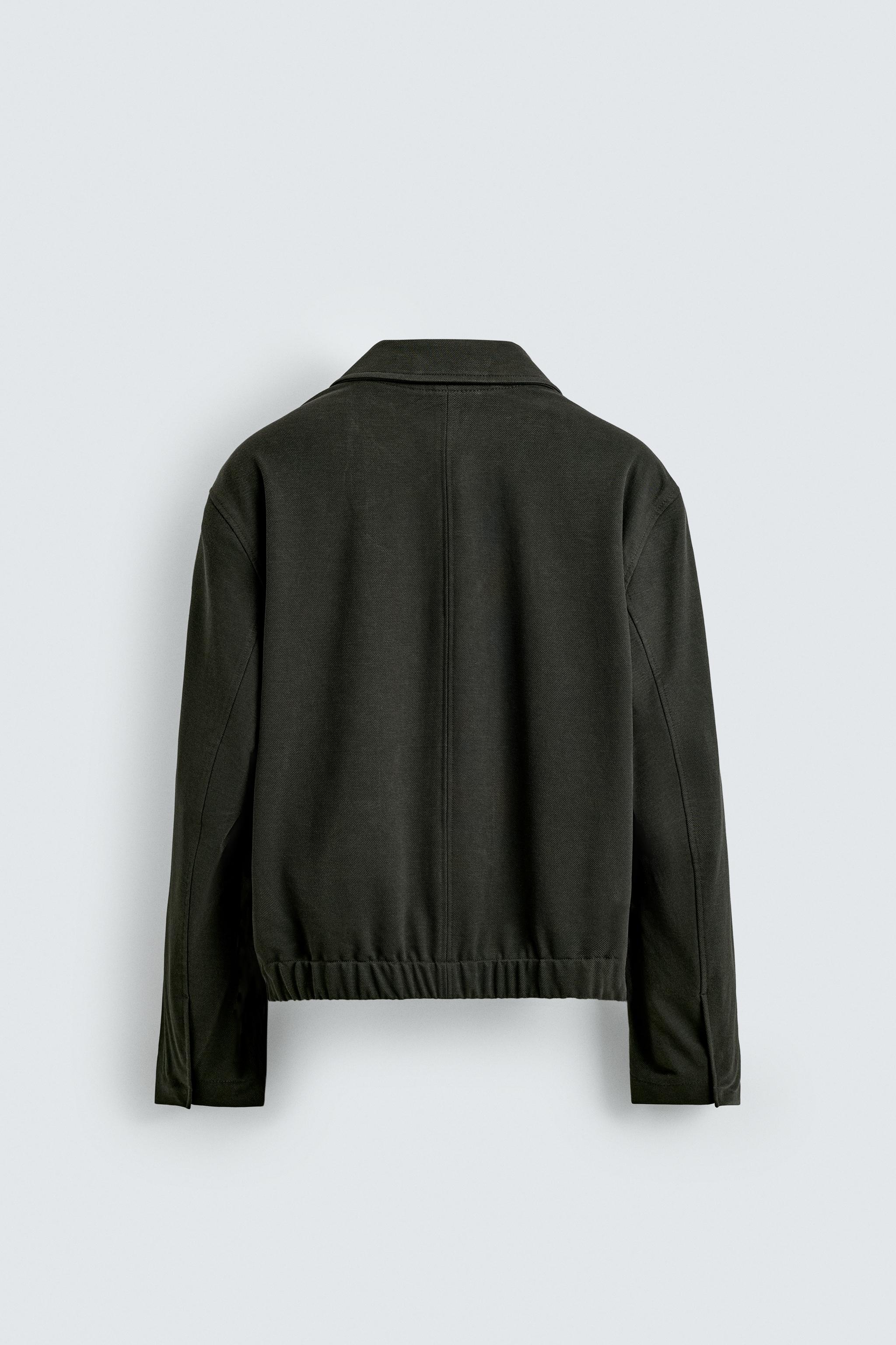 TEXTURED TWILL JACKET