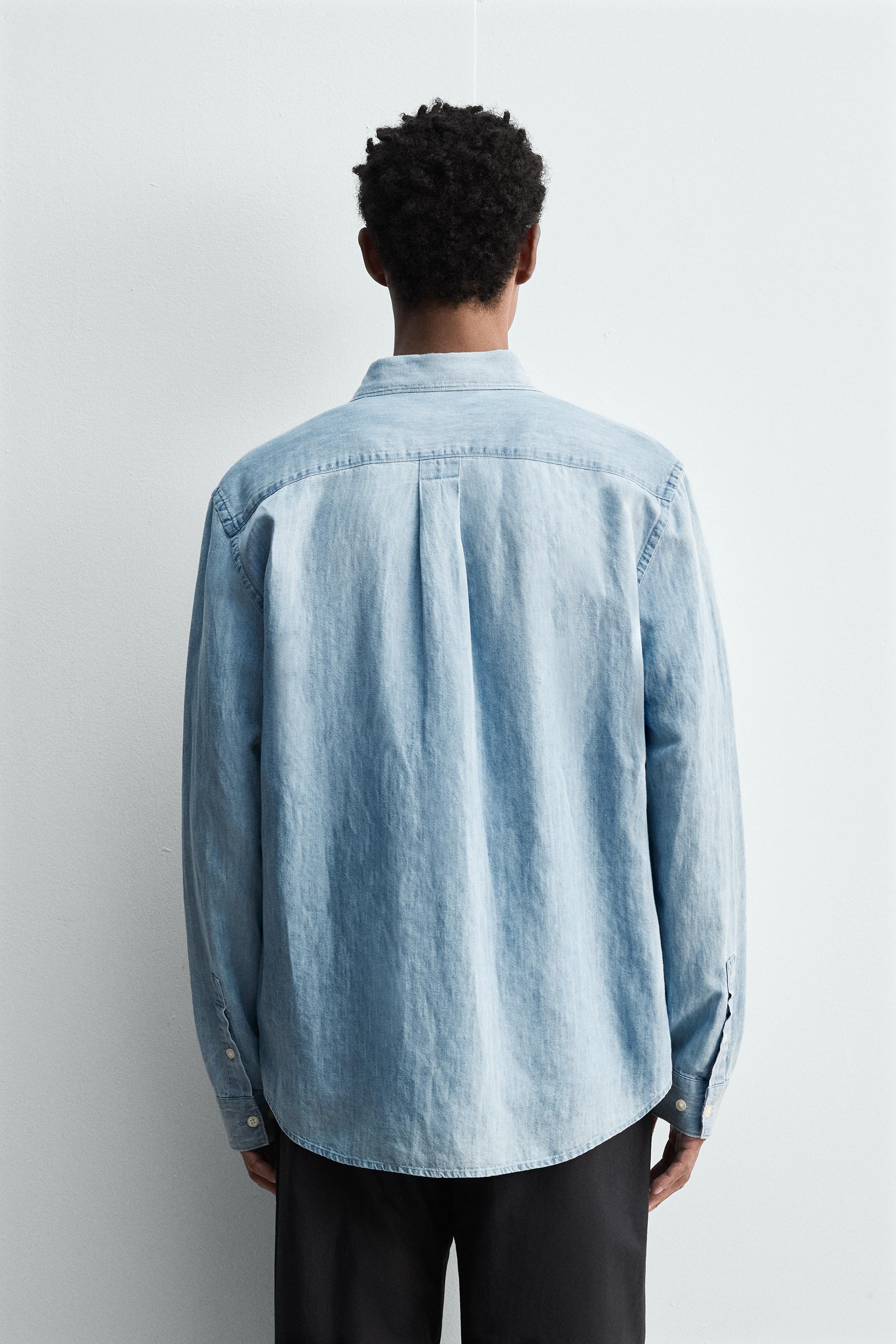REGULAR FIT DENIM SHIRT