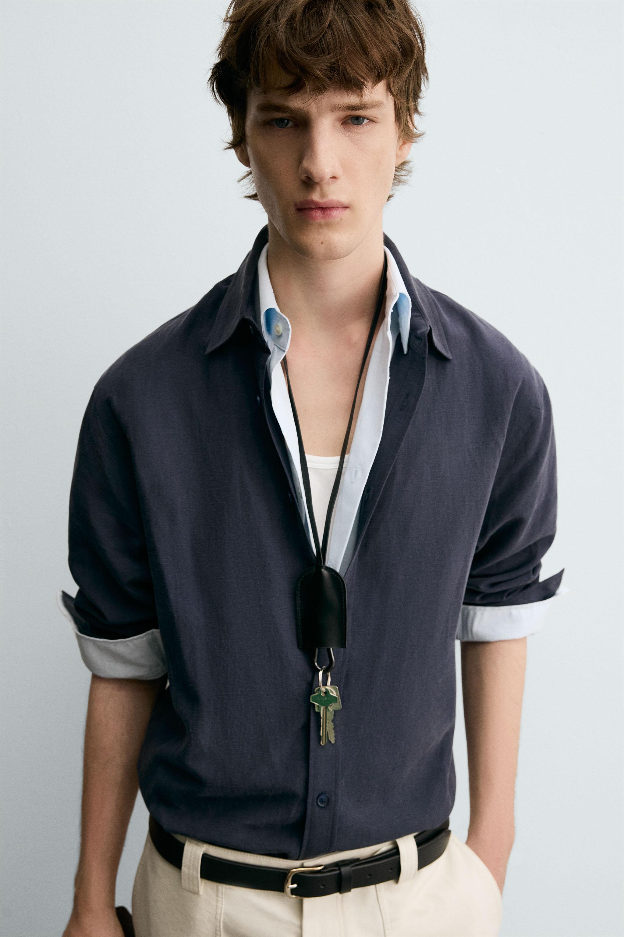 RELAXED FIT FLOWY SHIRT