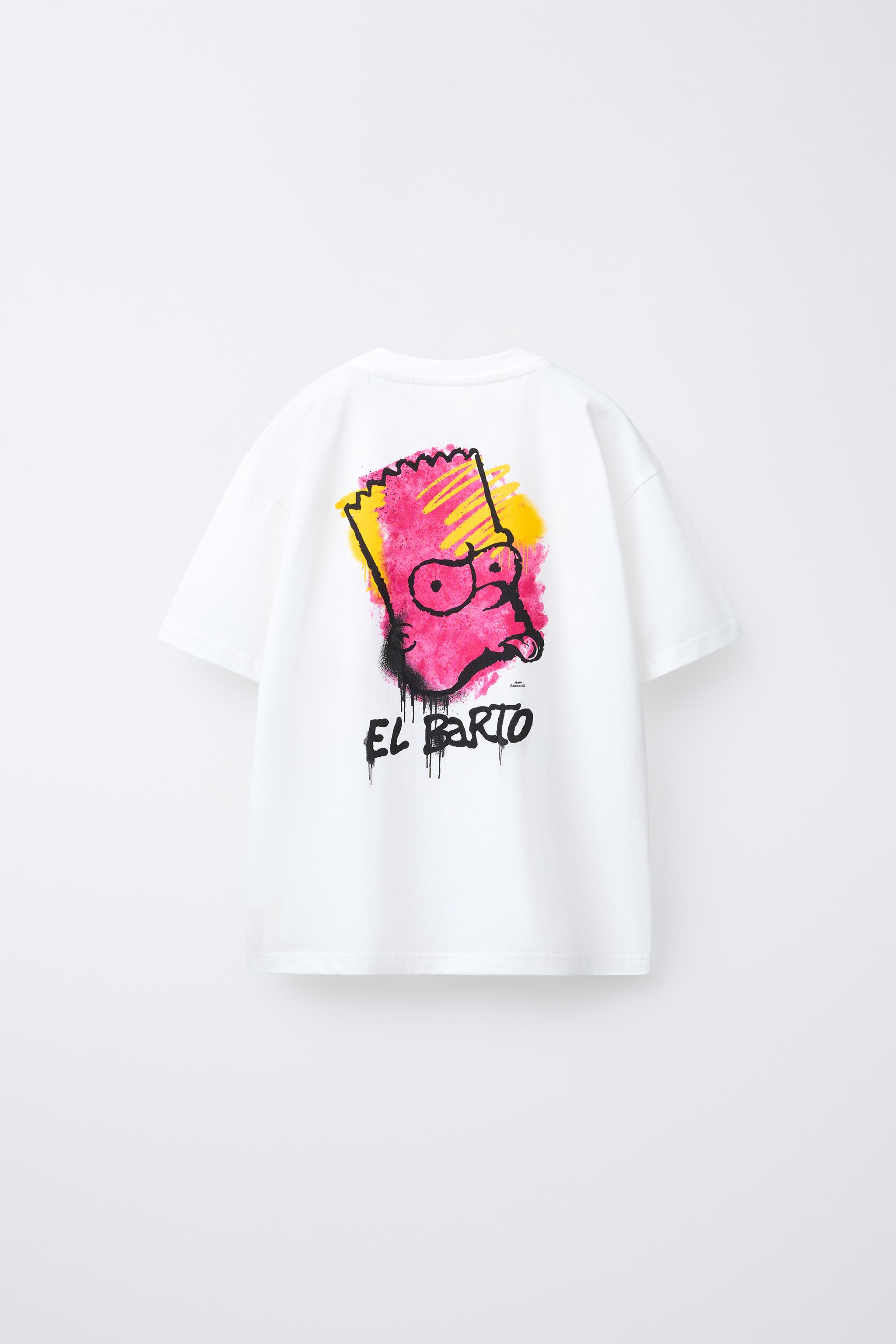 BART THE SIMPSONS ™ MATT GROENING GRAFFITI T-SHIRT