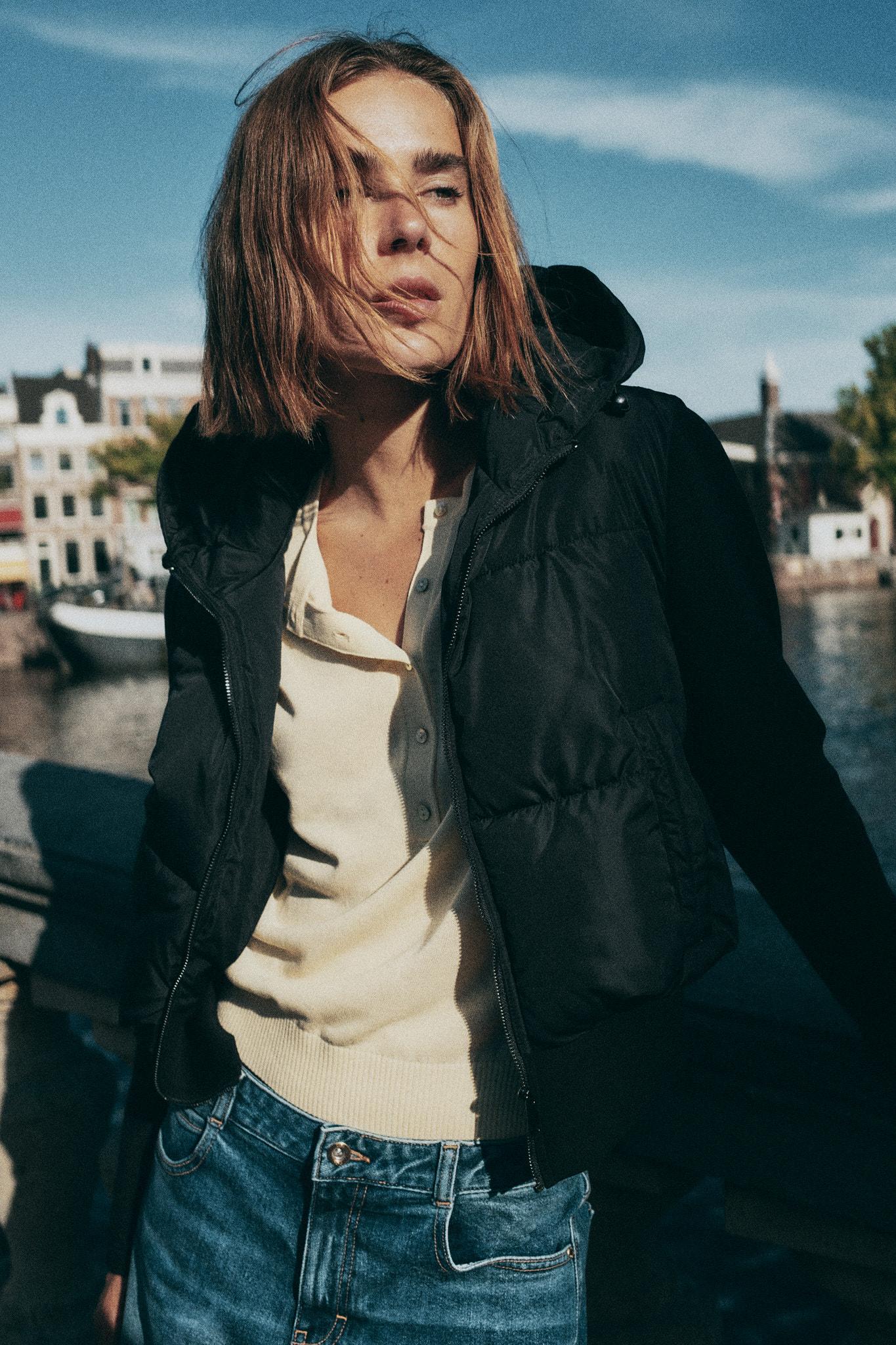 HOODED PADDED JACKET