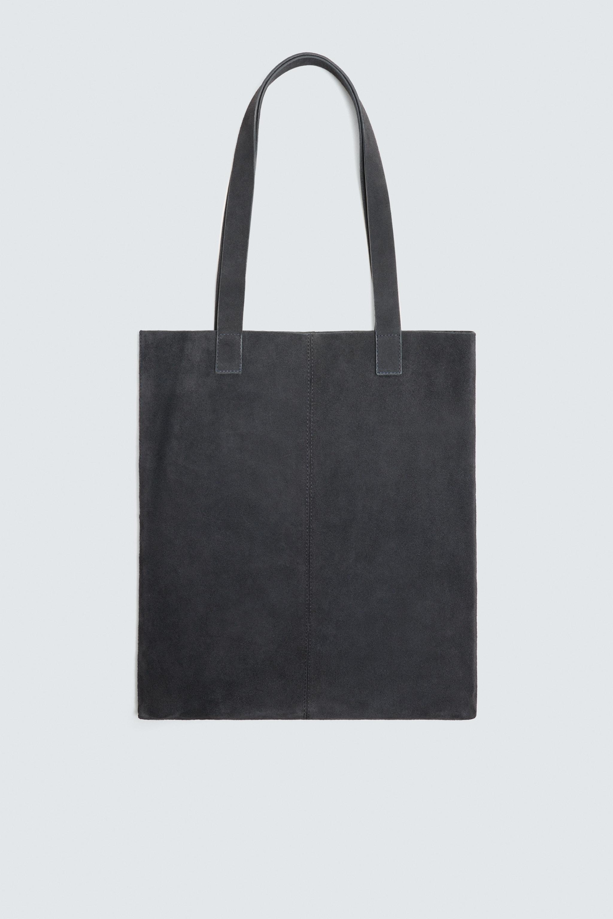 LEATHER SHOPPER BAG