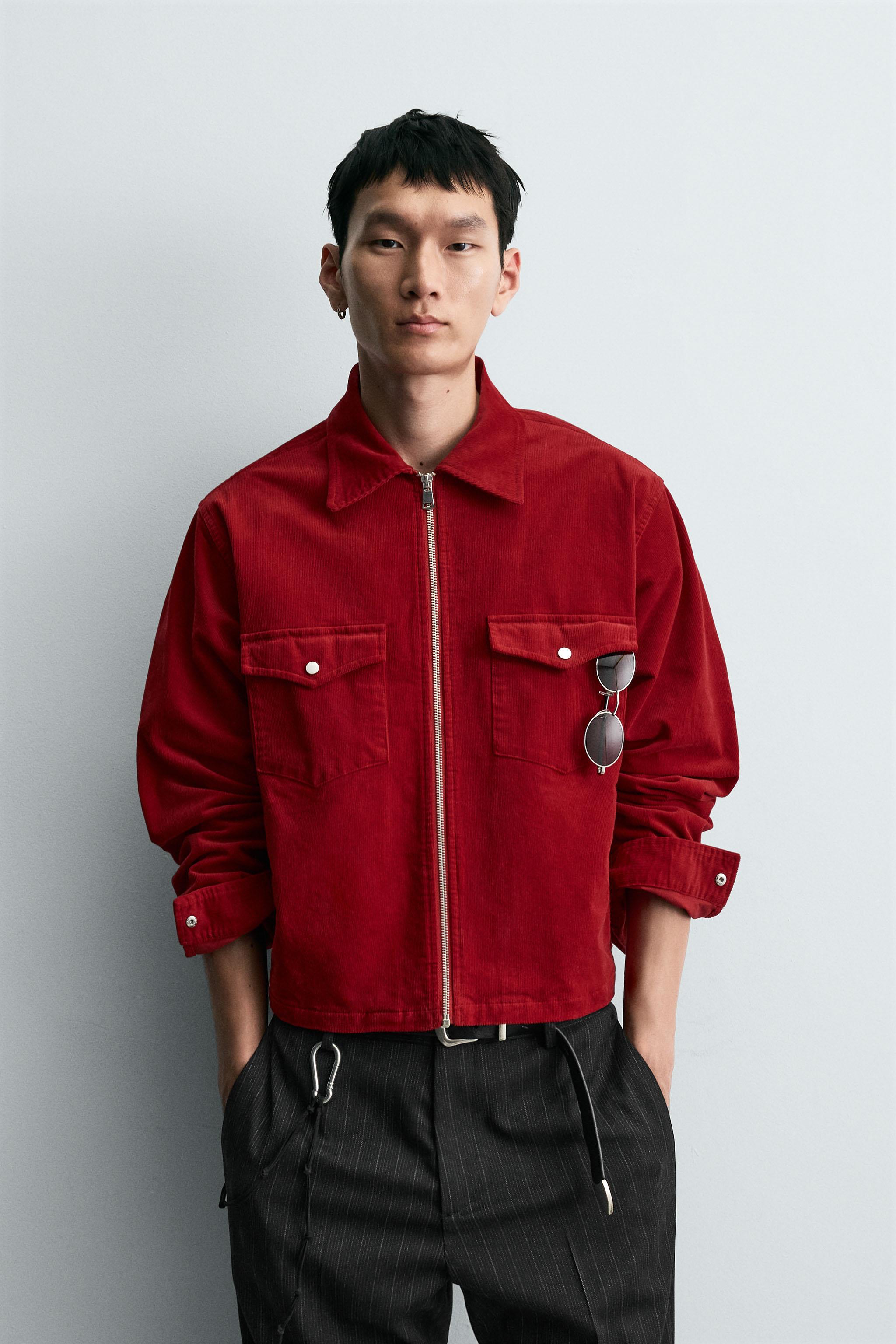 BOXY FIT CORDUROY OVERSHIRT