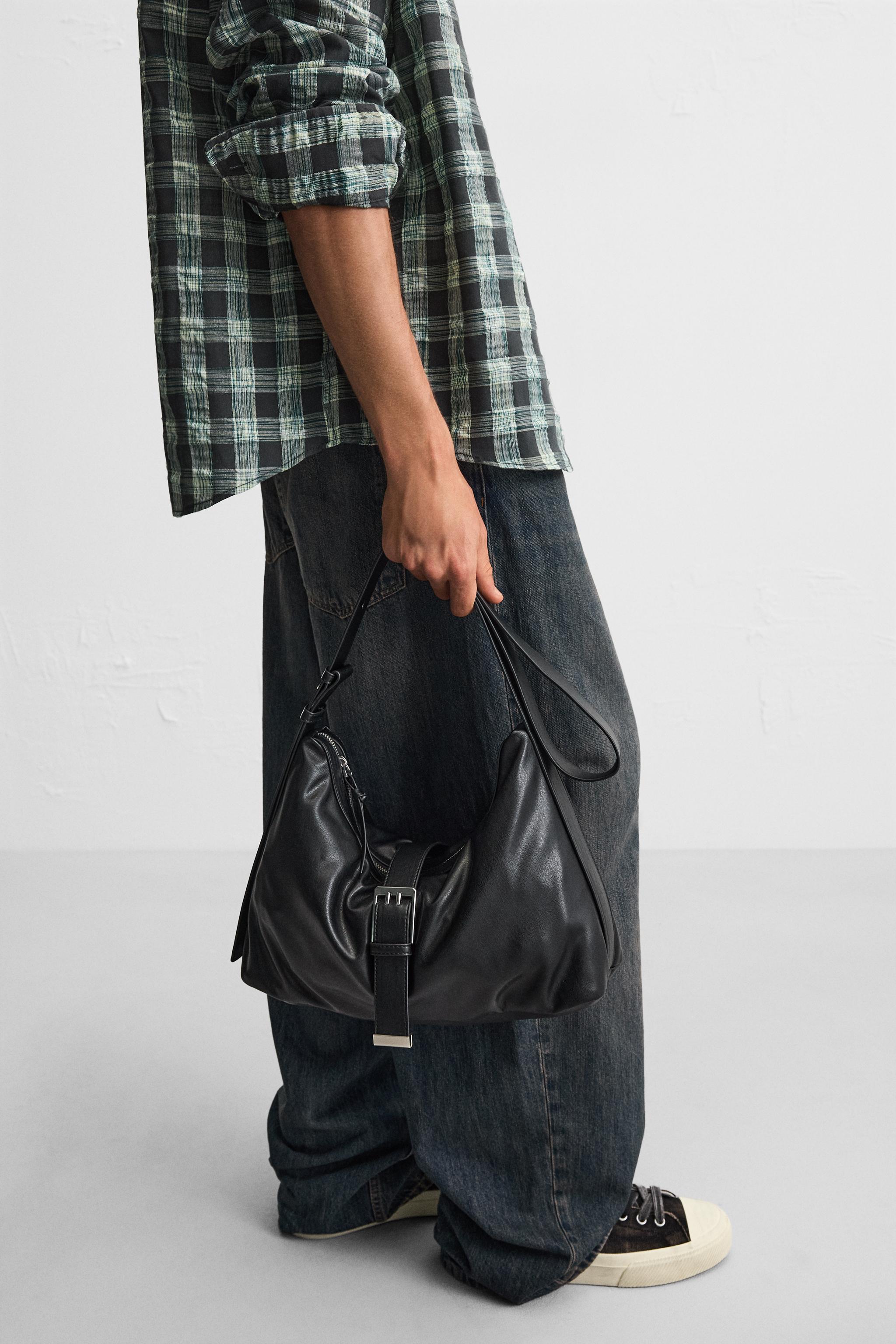 BUCKLE CROSSBODY BAG