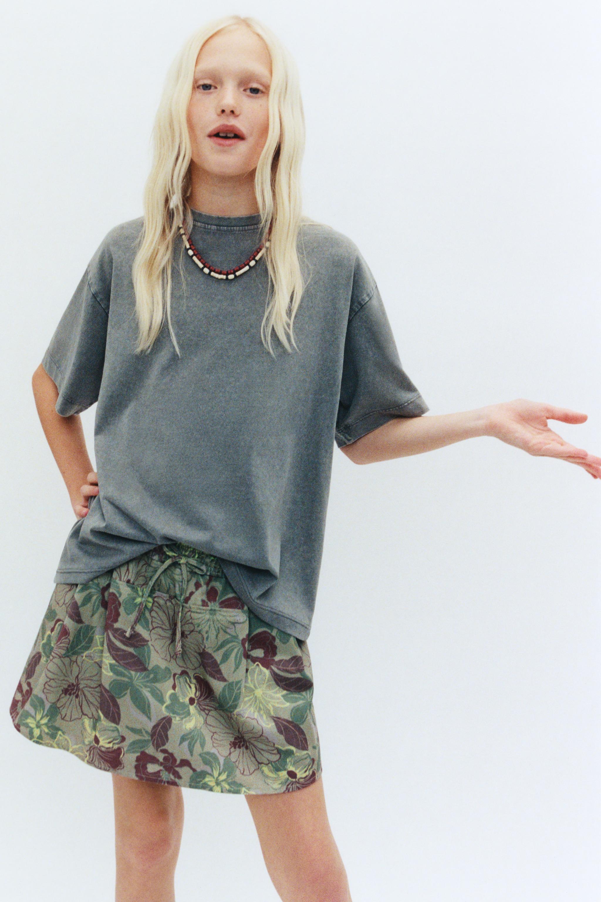 WASHED EFFECT T-SHIRT