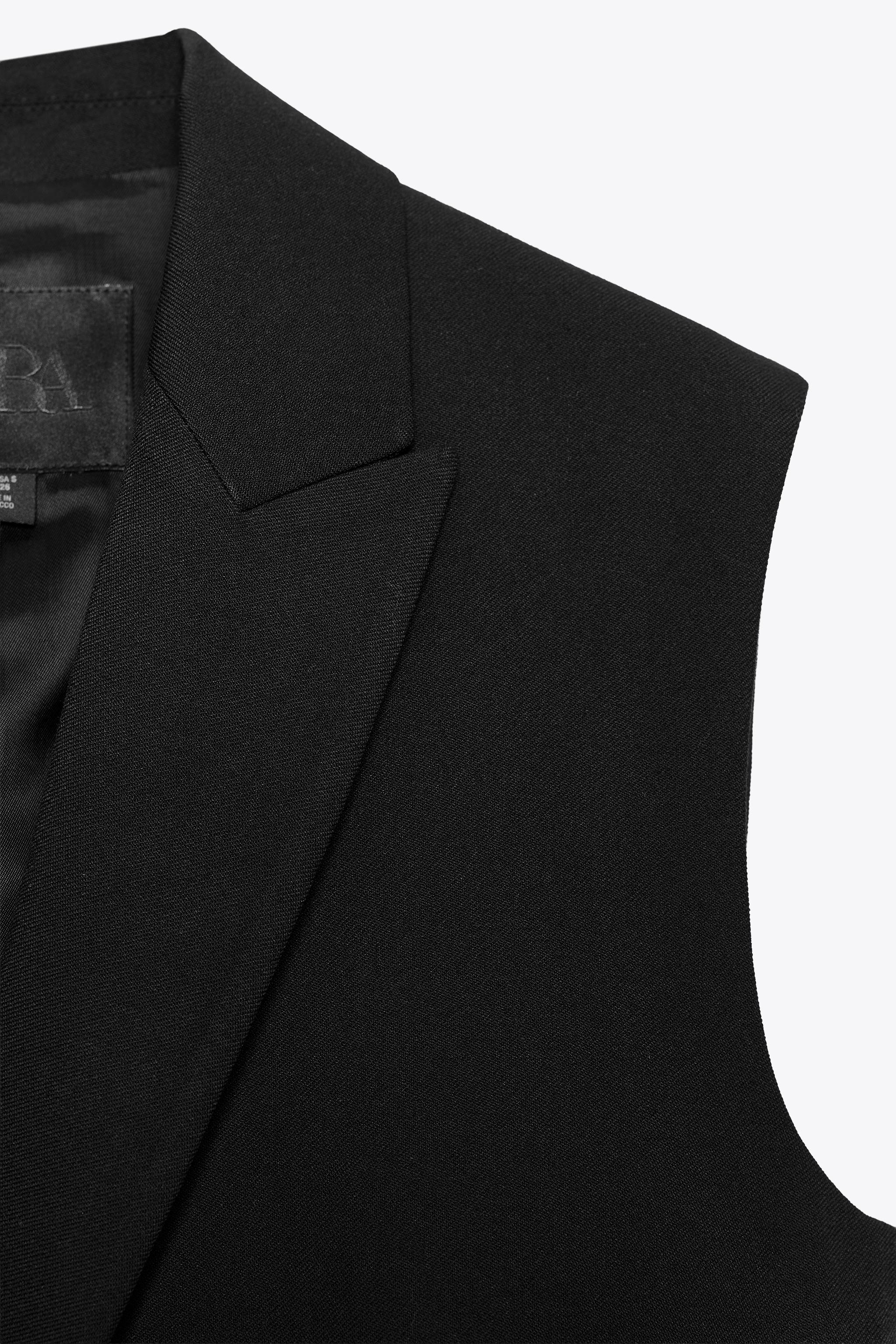 ZW COLLECTION OVERSIZED DOUBLE-BREASTED VEST