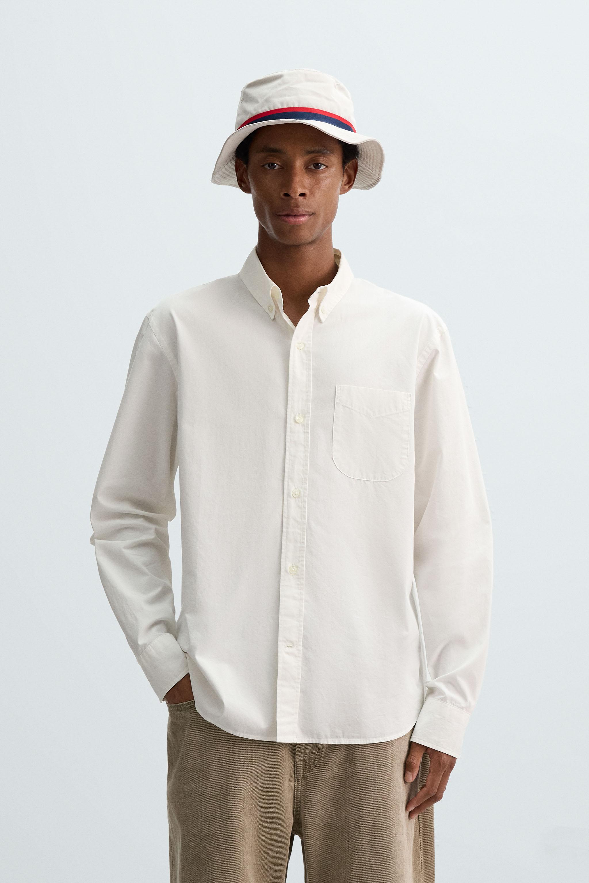 REGULAR FIT POCKET SHIRT