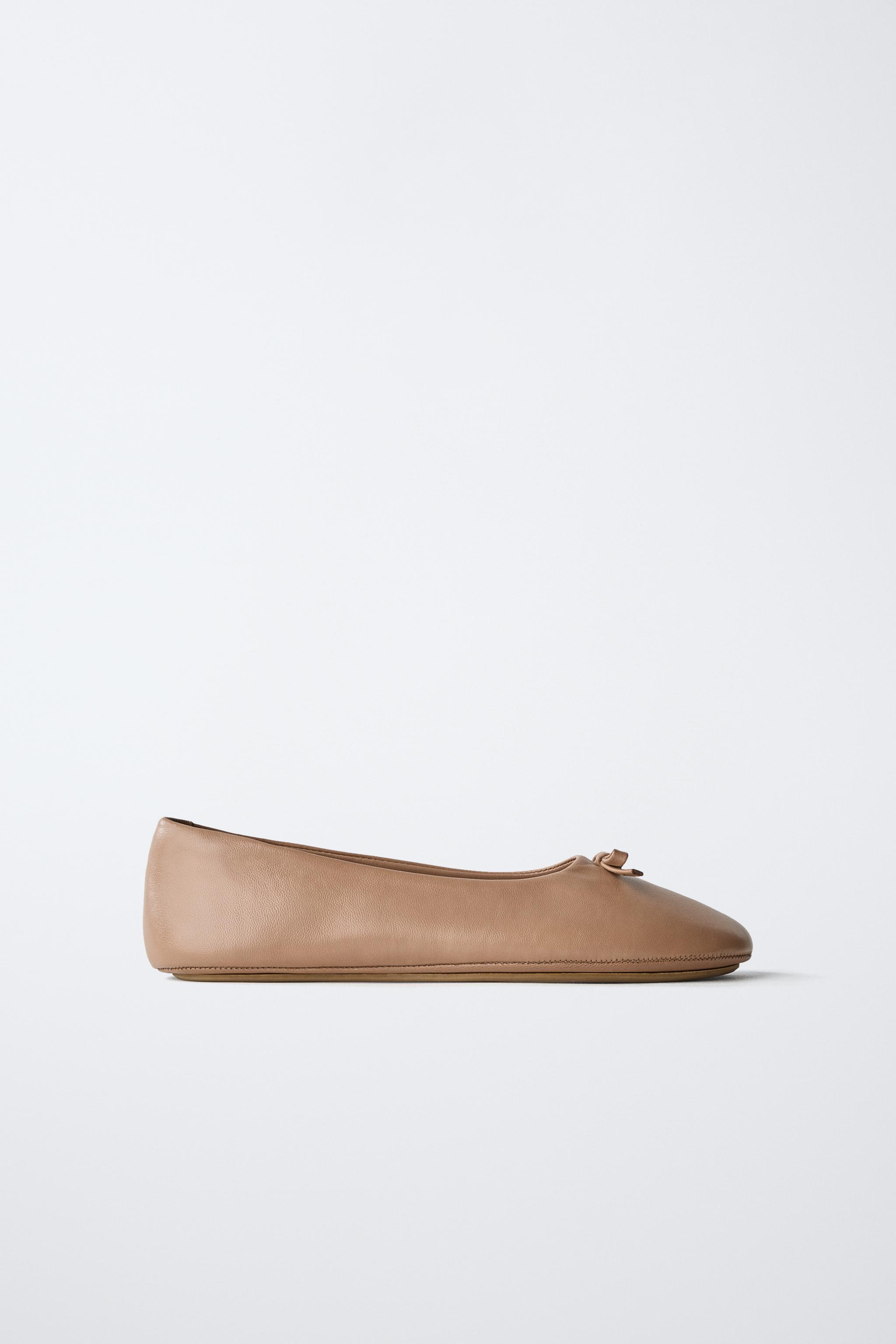LEATHER BALLET FLATS LIMITED EDITION