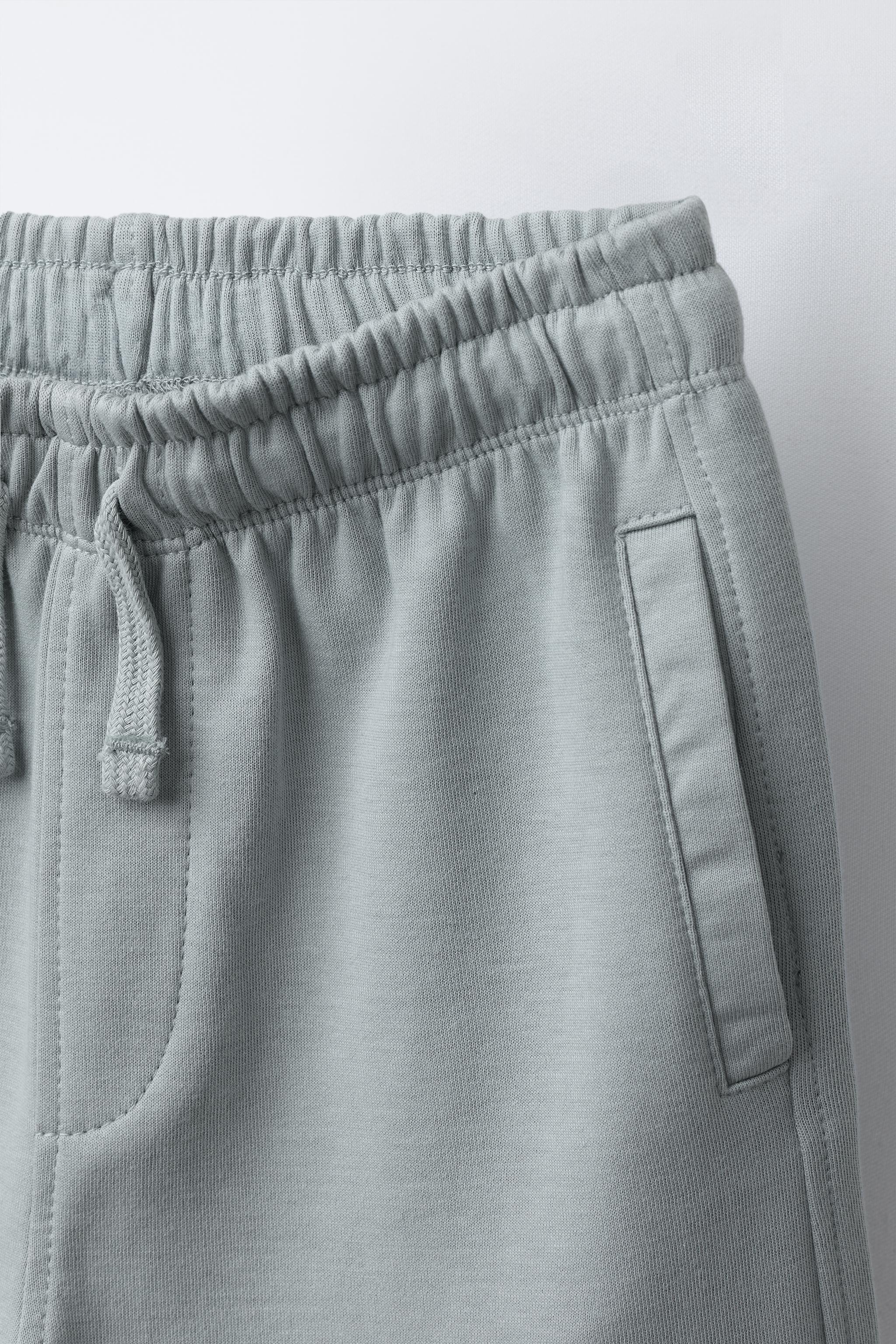 LABEL INTERLOCK T-SHIRT AND BERMUDA SET