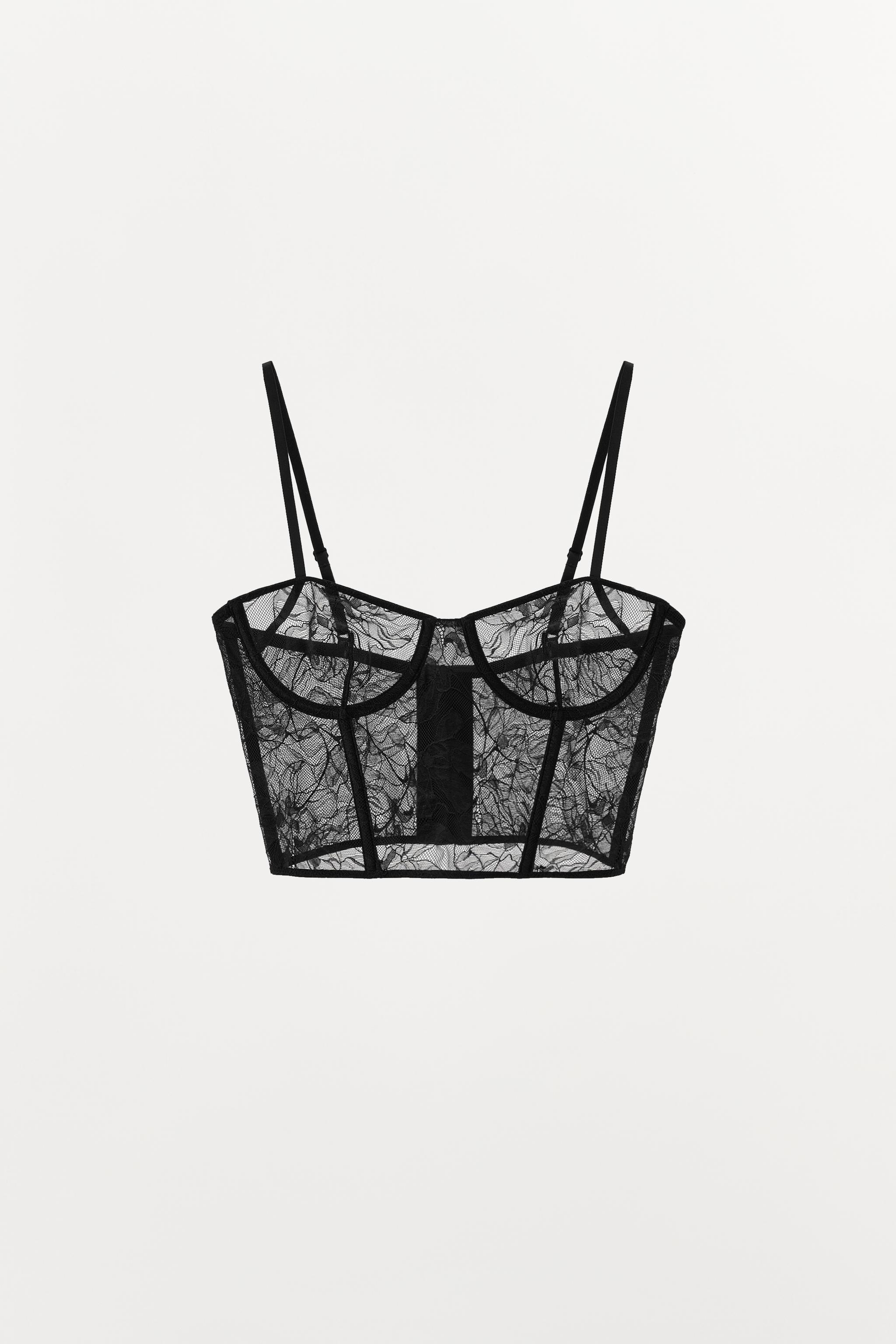 LACE UNDERWIRE CORSET