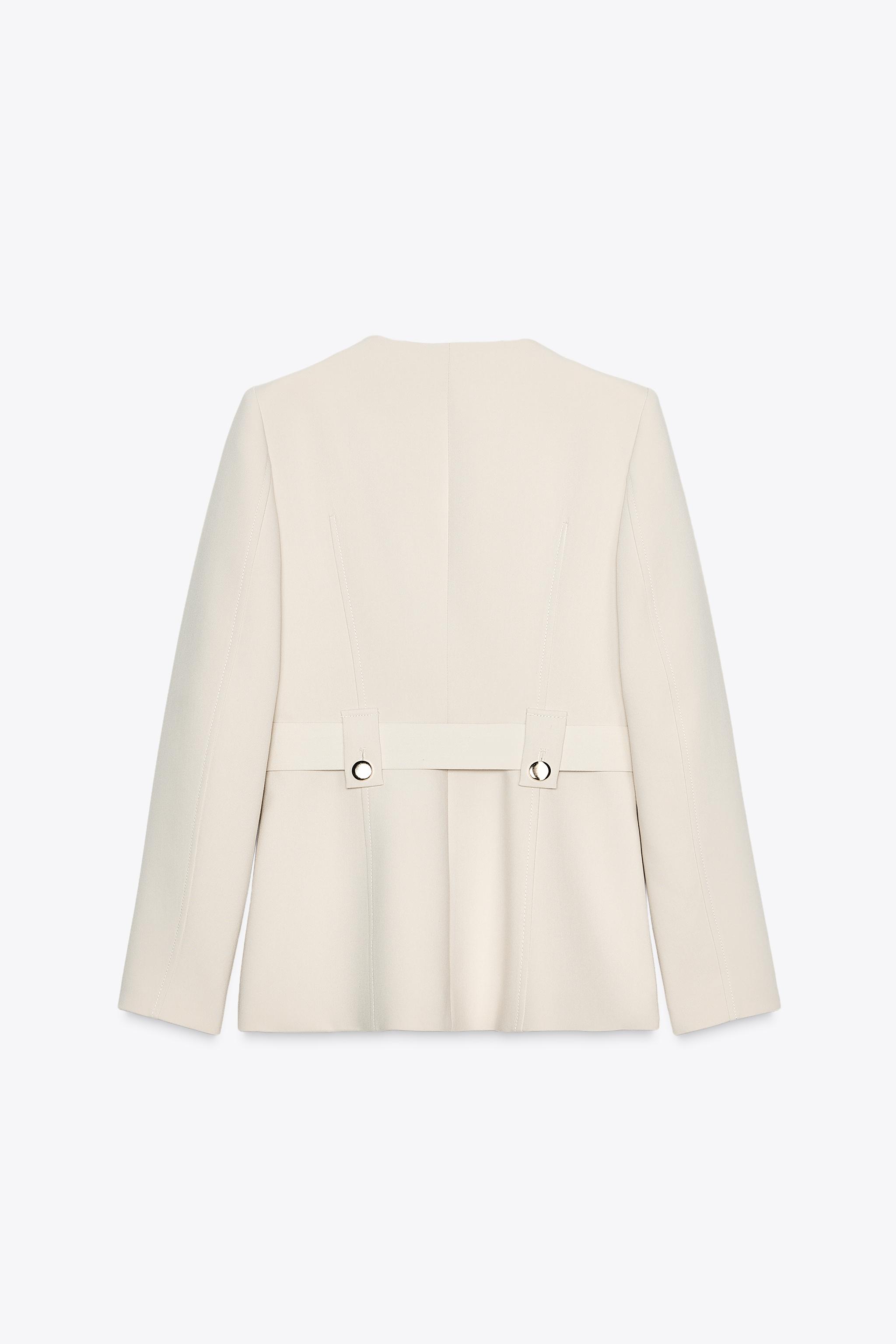 BELTED TAILORED BLAZER