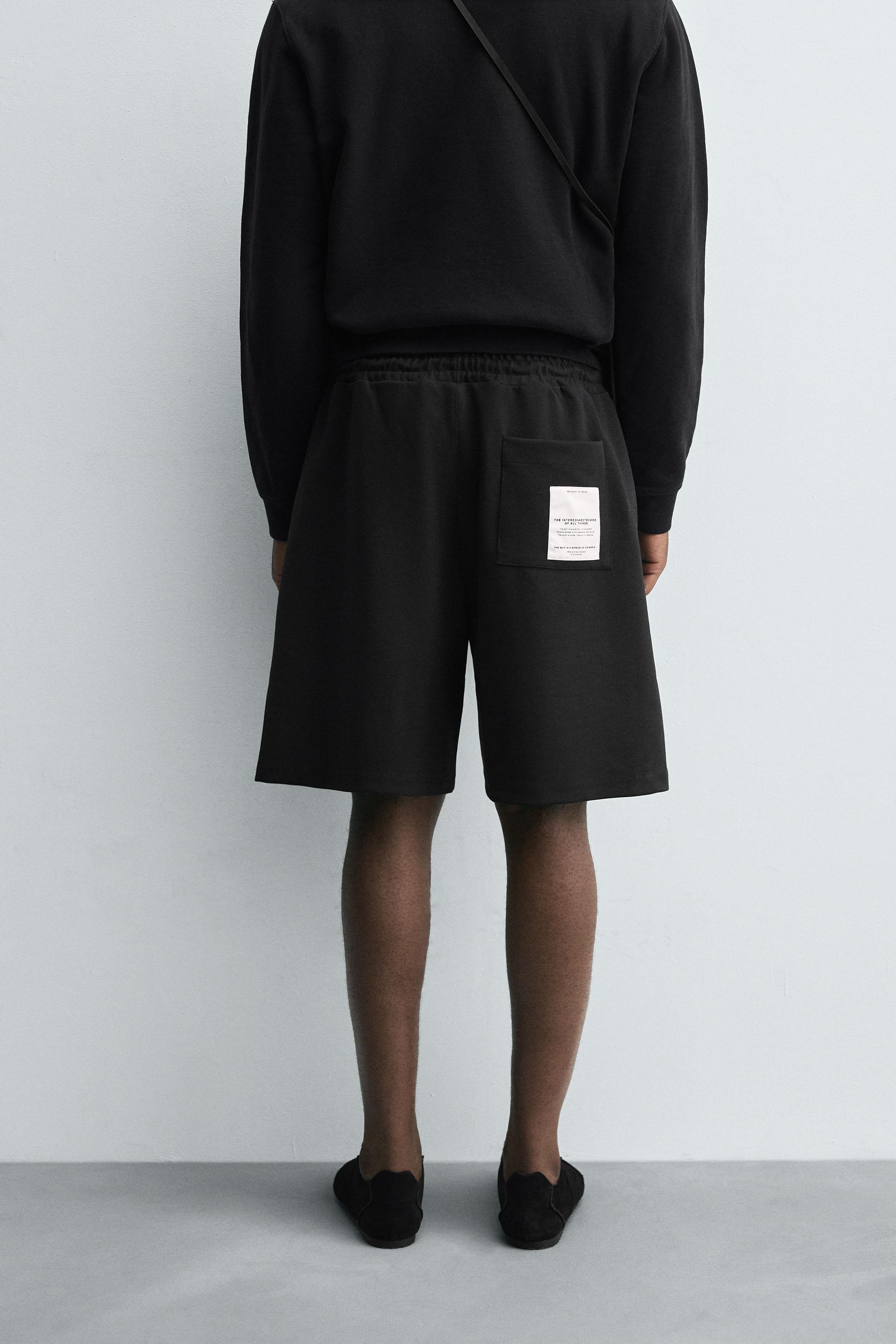 INTERLOCK LABEL SHORTS