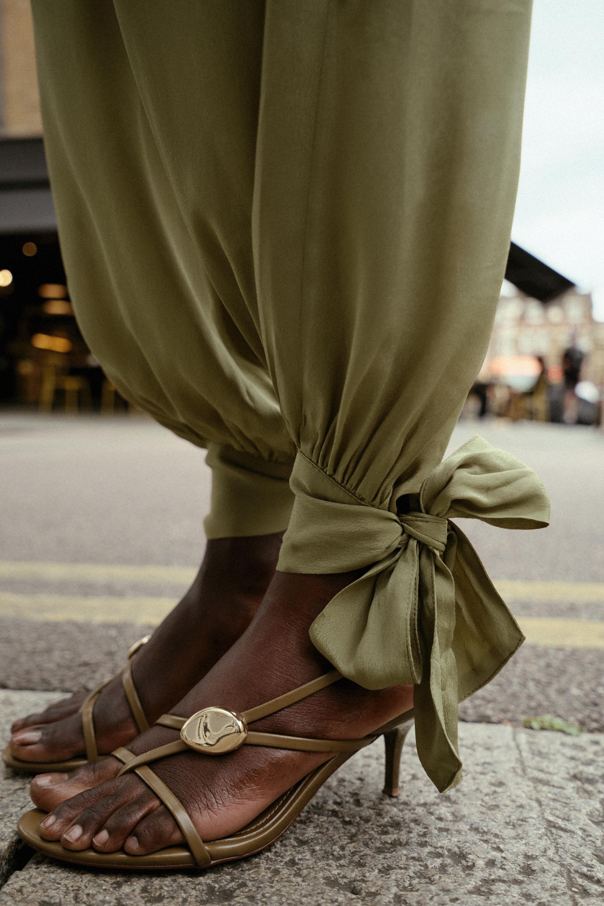 CUFFED BALLOON PANTS