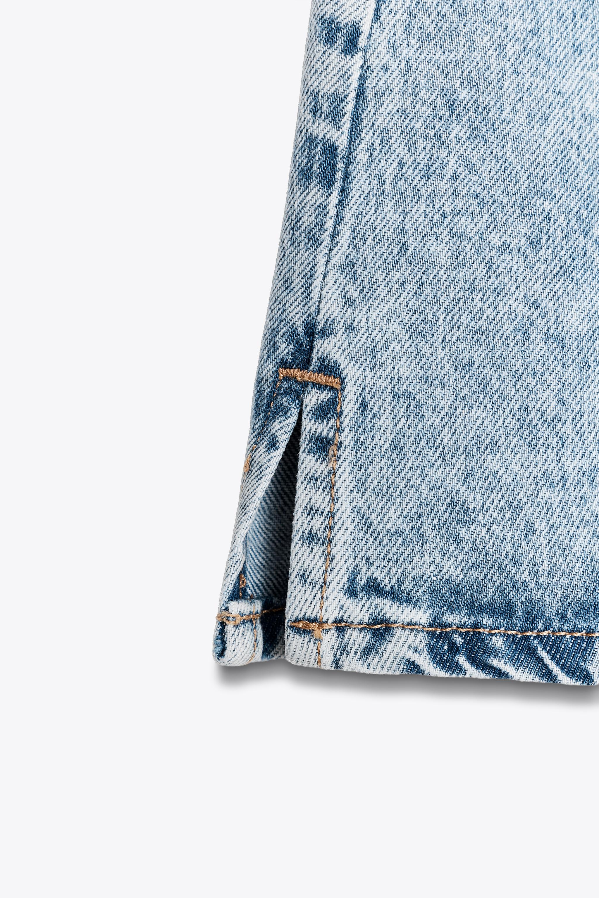 Z1975 HIGH-WAISTED CROSSOVER WAIST DENIM SHORTS