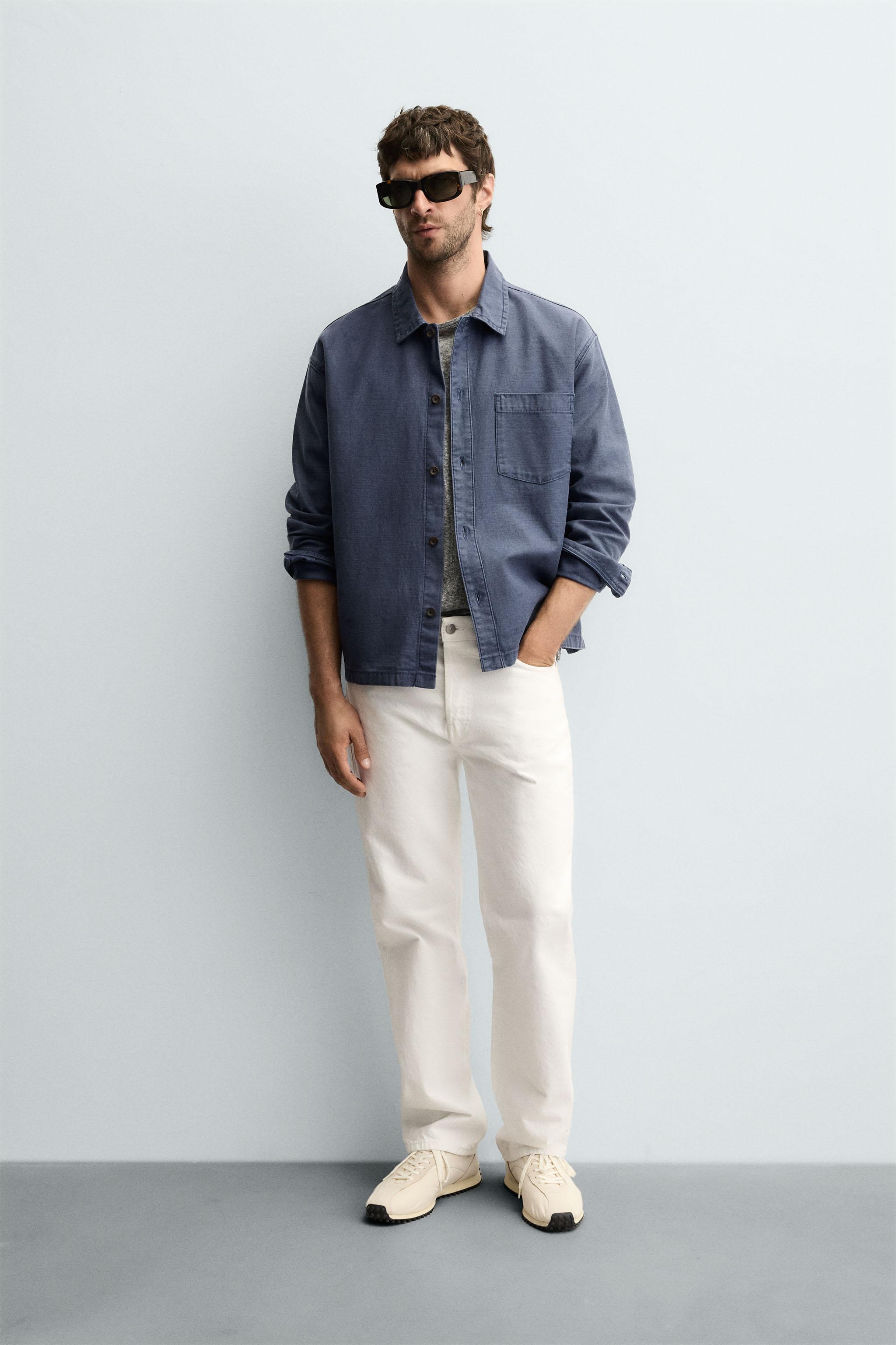 BOXY FIT DENIM SHIRT