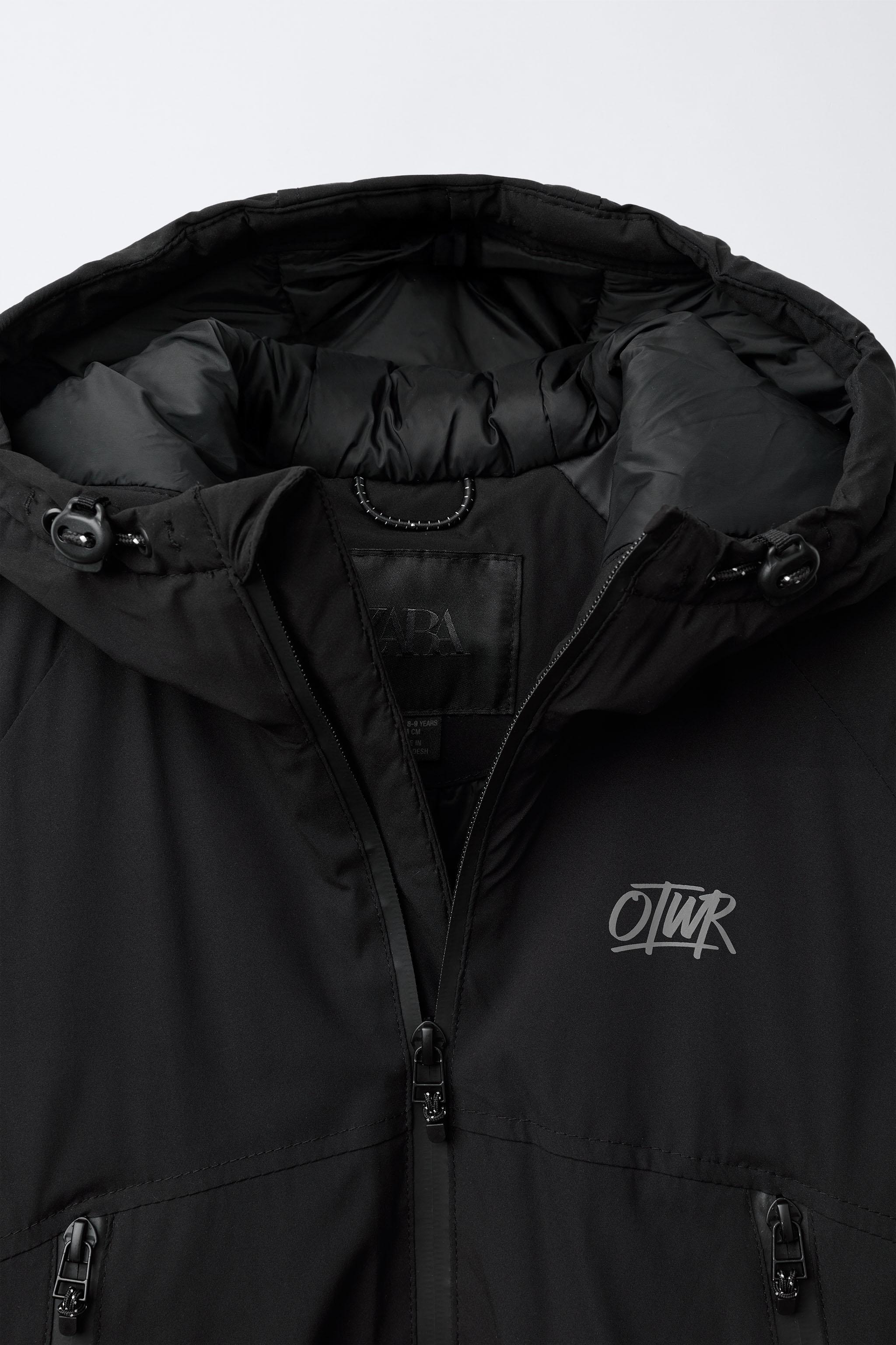 ZIPPERED PUFFER JACKET